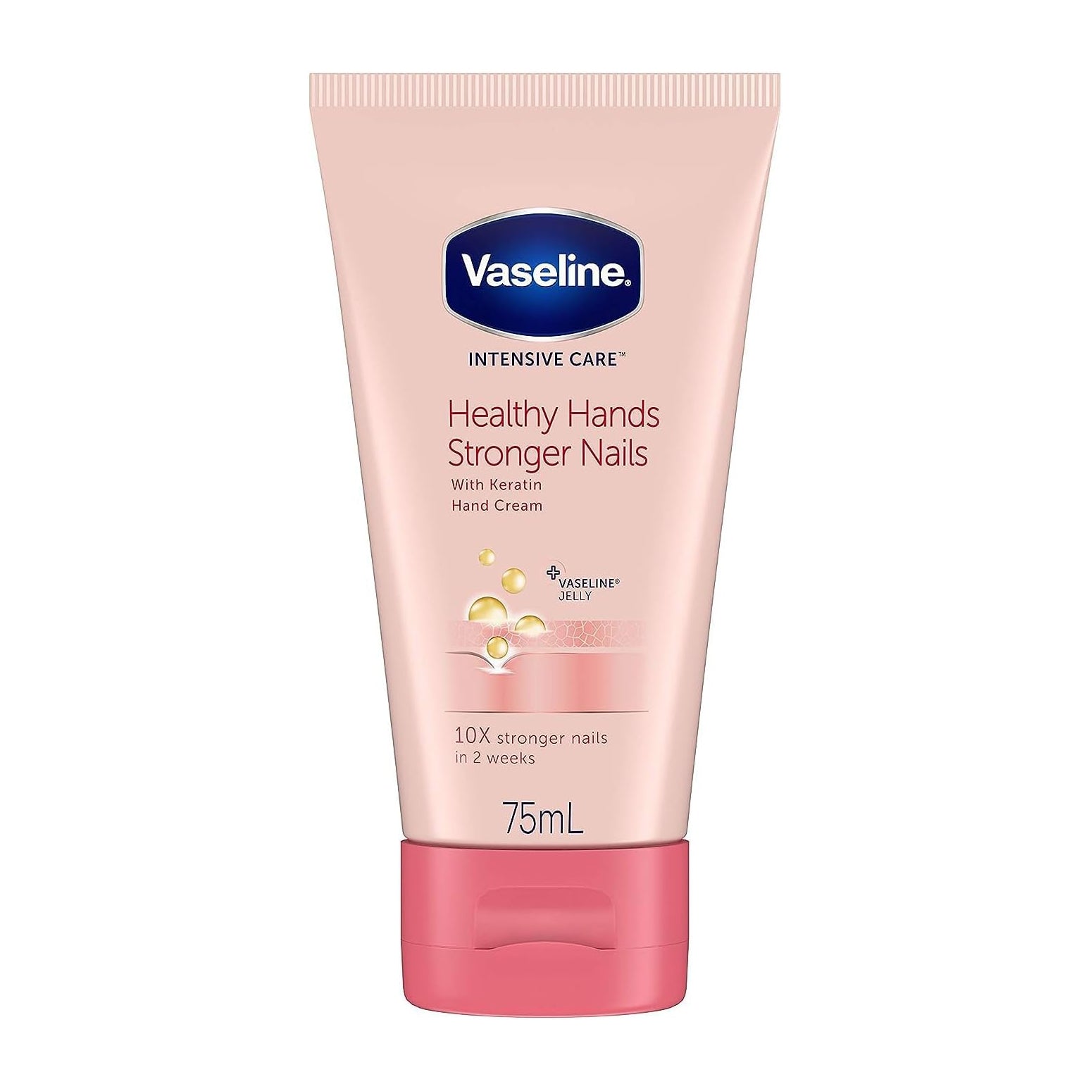 Vaseline Intensive Care Healthy Hands Stronger Nails Lotion - 75ml - Bloom Pharmacy