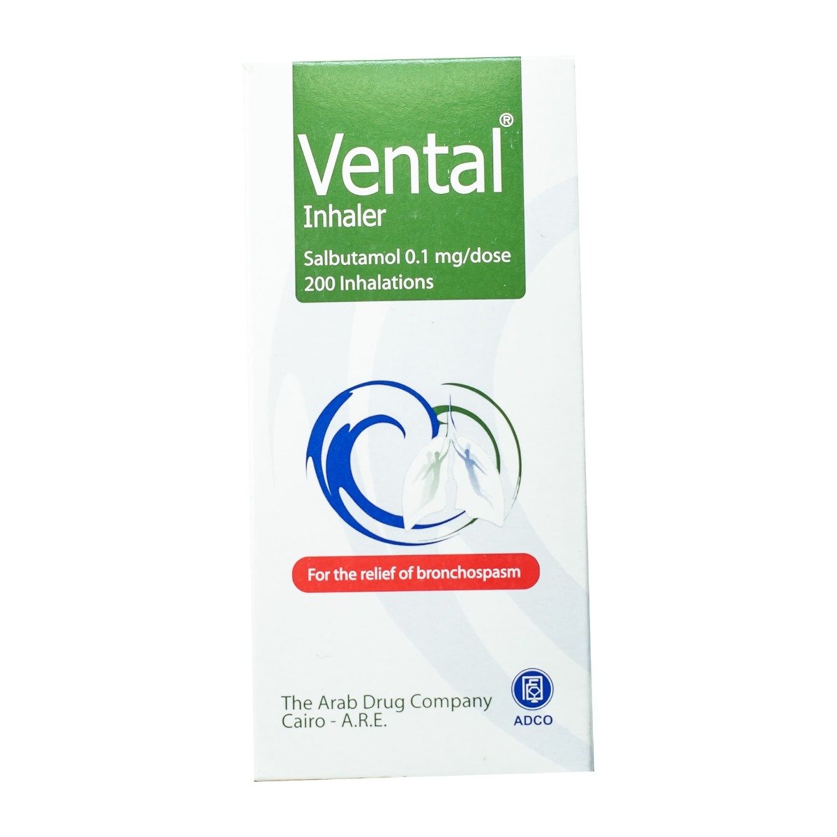 Vental Inhaler - 200 Puffs - Bloom Pharmacy