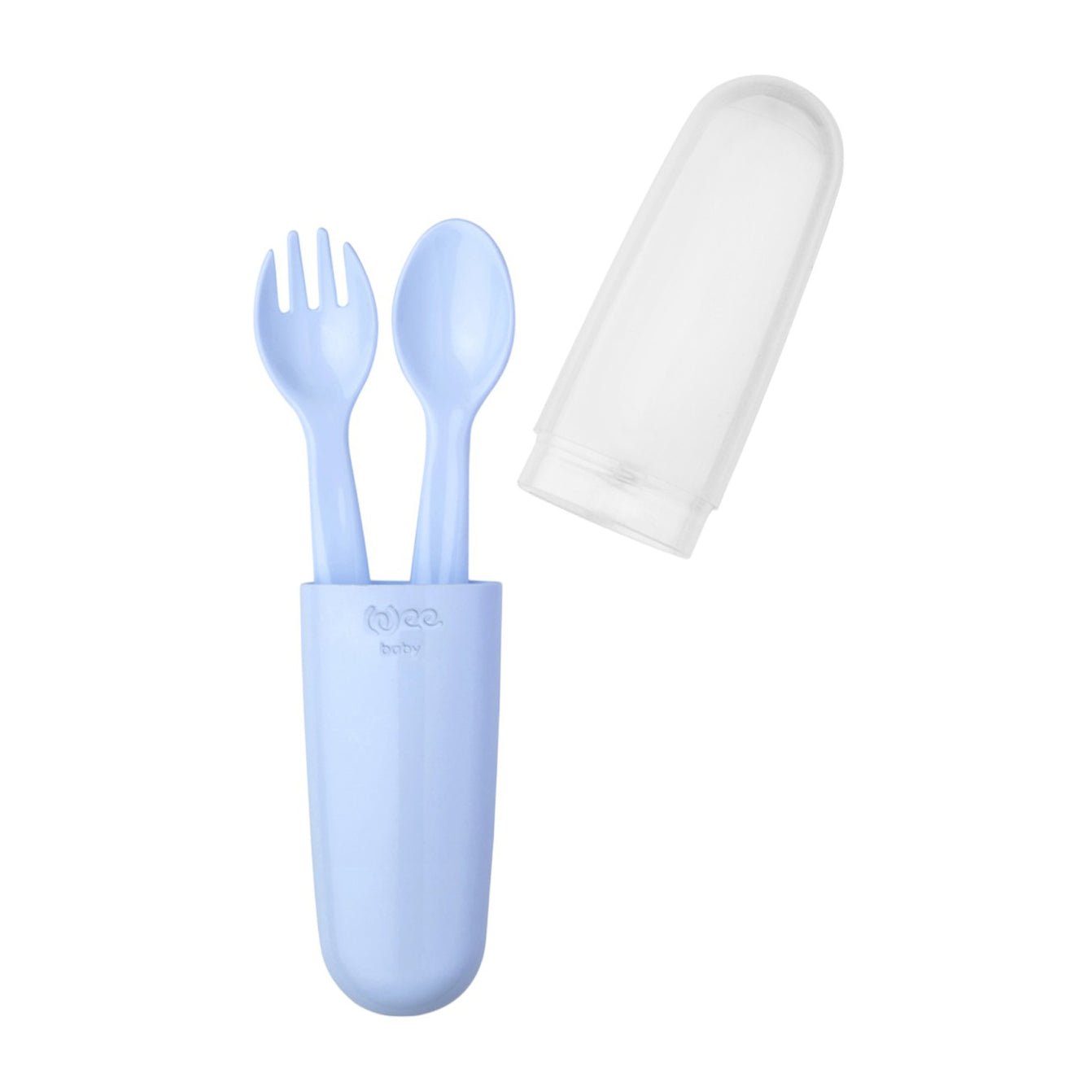 Wee Baby Fork & Spoon Set (6+ m) - 3 Pcs - Bloom Pharmacy