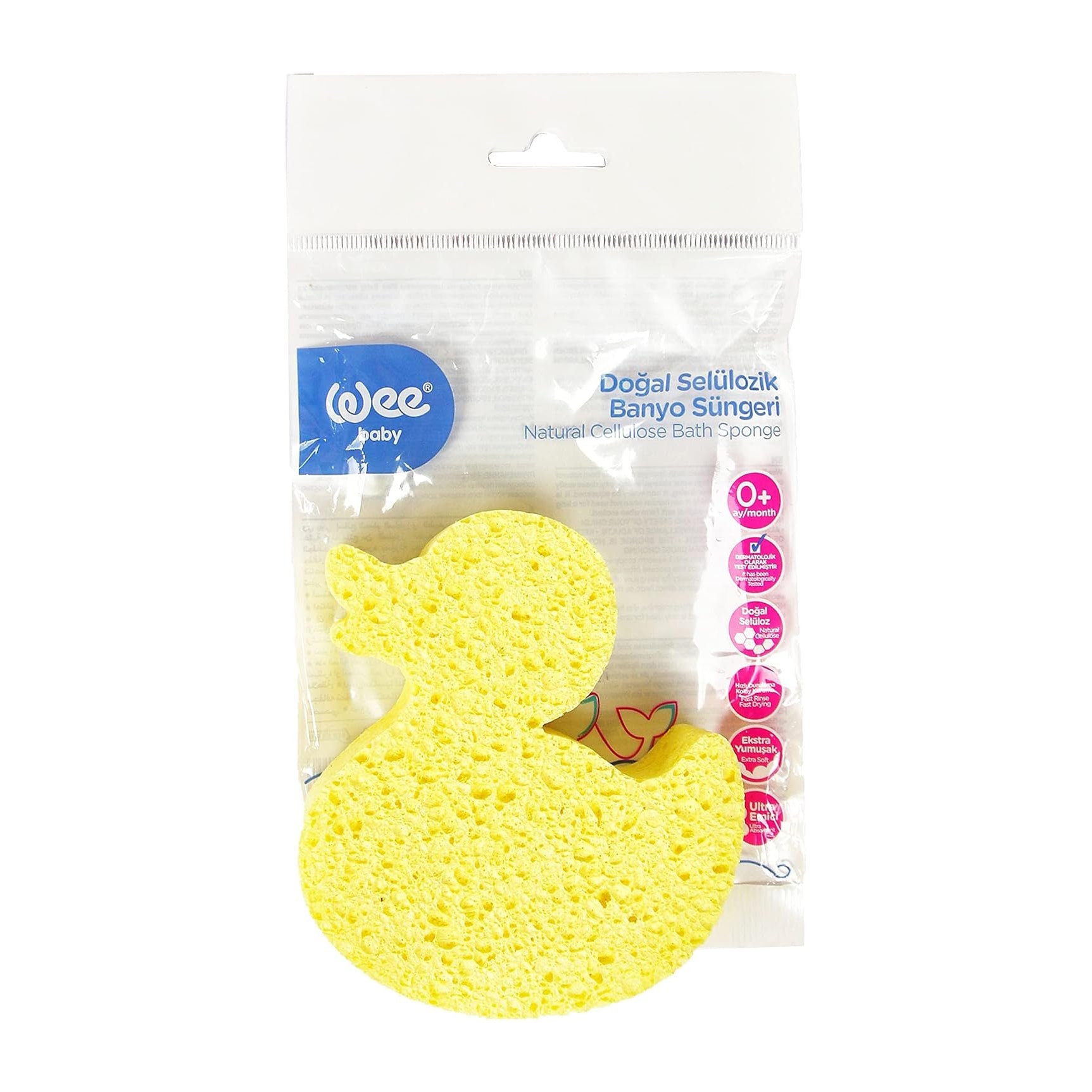 Wee Baby Natural Cellulose Bath Sponge - Bloom Pharmacy