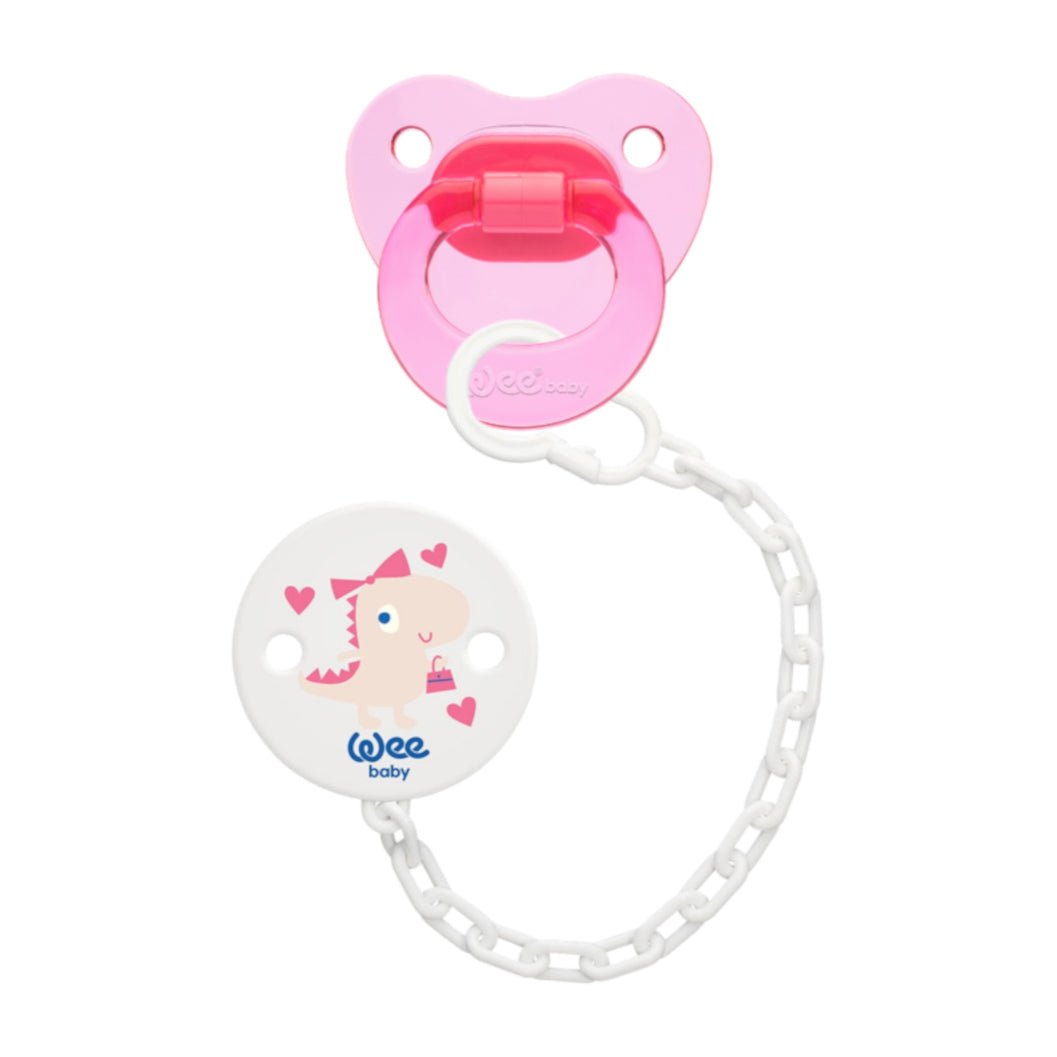 Wee Baby Pacifier & Holder Set (0 - 6m) - Bloom Pharmacy