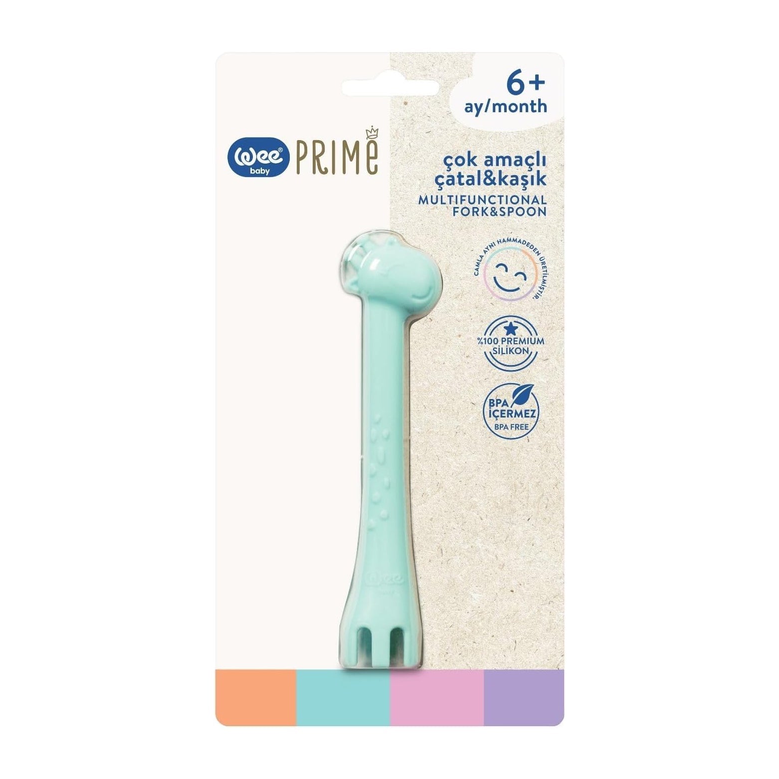 Wee Baby Prime Multifunctıonal Fork & Spoon - Bloom Pharmacy