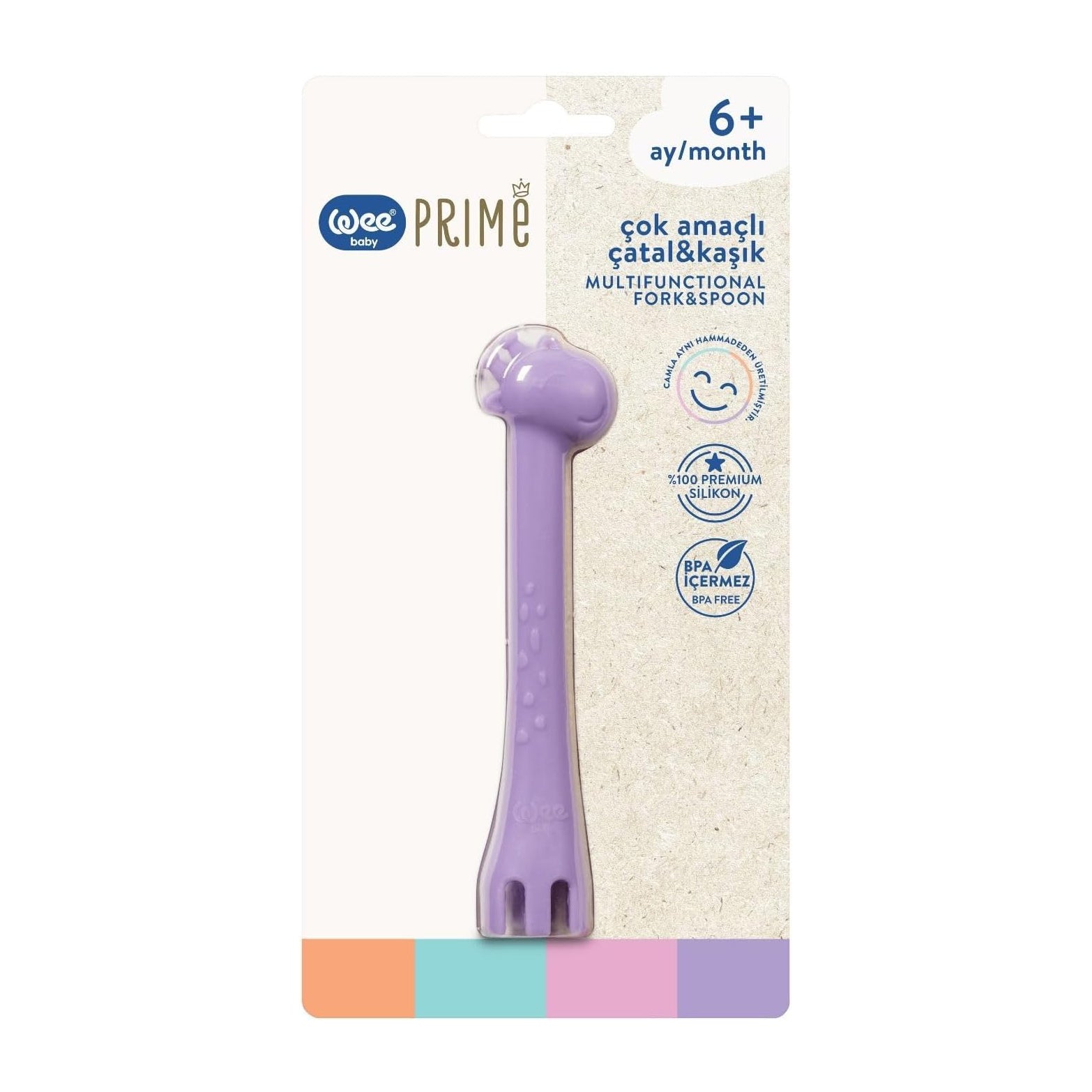 Wee Baby Prime Multifunctıonal Fork & Spoon - Bloom Pharmacy