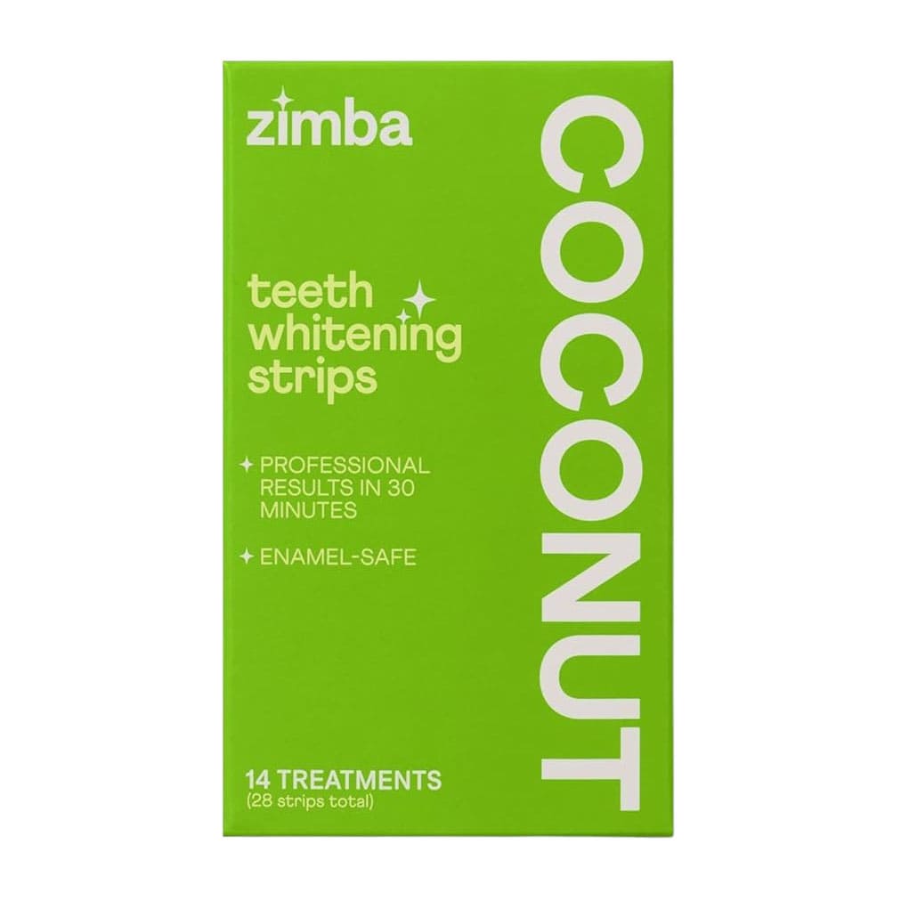 Zimba Teeth Whitening Strips 28 Strips - Coconut - Bloom Pharmacy