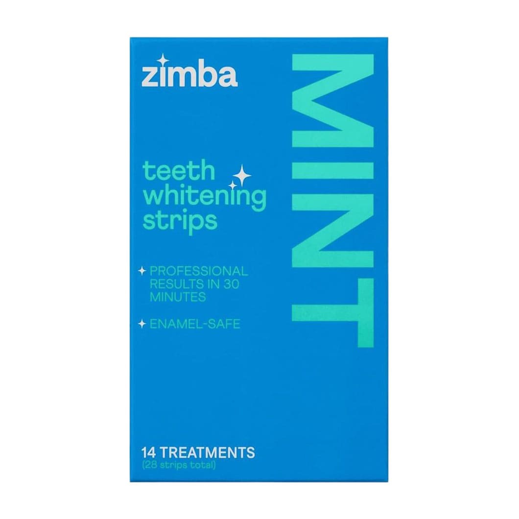 Zimba Teeth Whitening Strips 28 Strips - Mint - Bloom Pharmacy