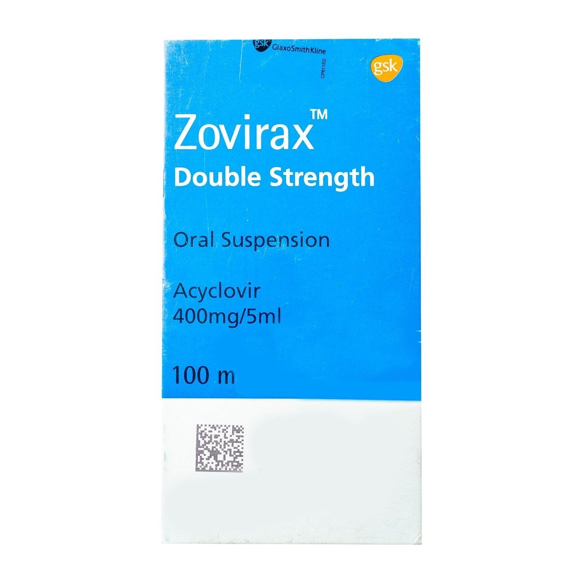 Zovirax Double Strength 400mg-5ml Suspension - 100 ml - Bloom Pharmacy