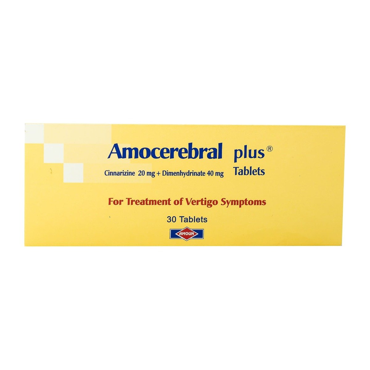 Amocerebral Plus - 30 Tablets - Bloom Pharmacy