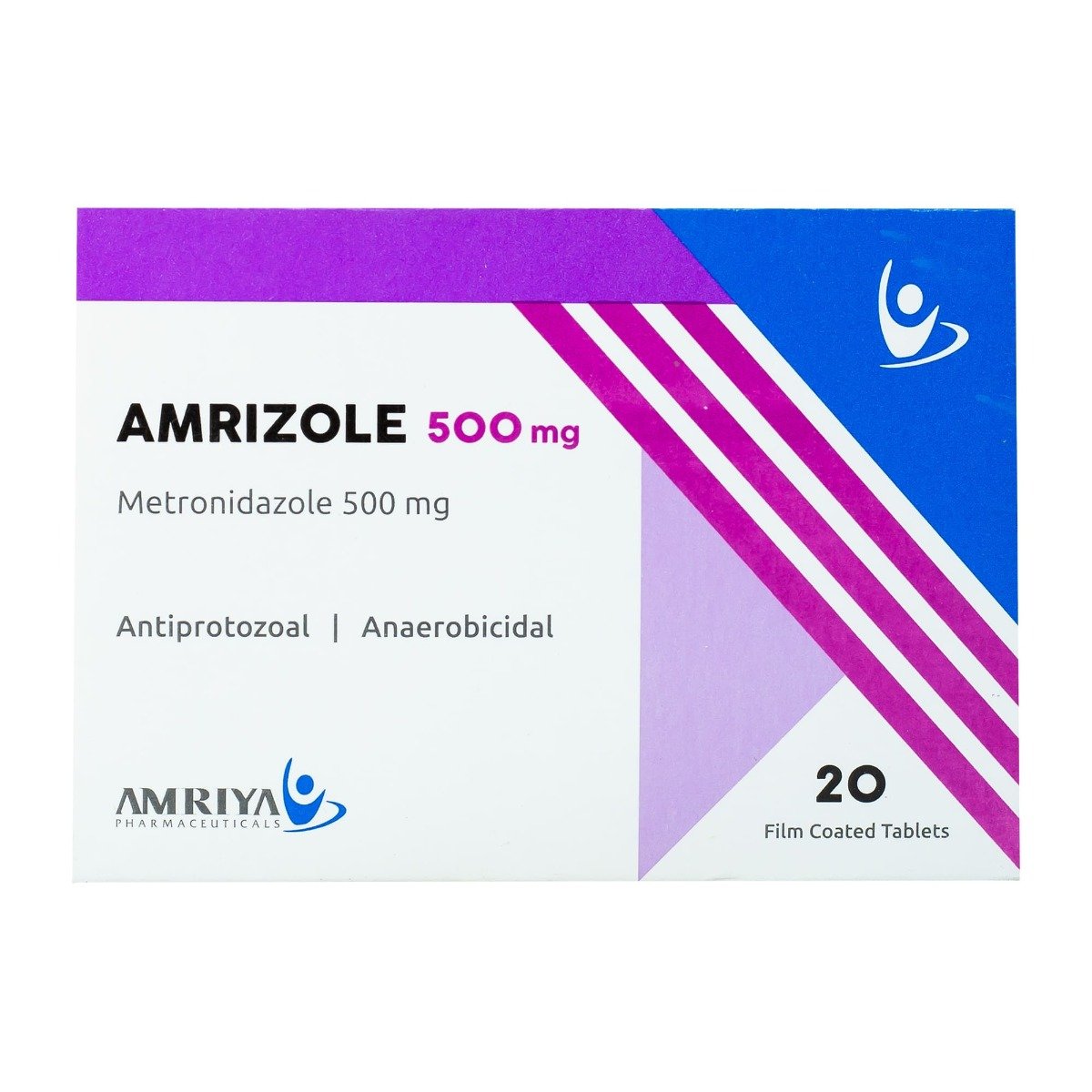 Amrizole 500 mg - 20 Tablets | Bloom Pharmacy