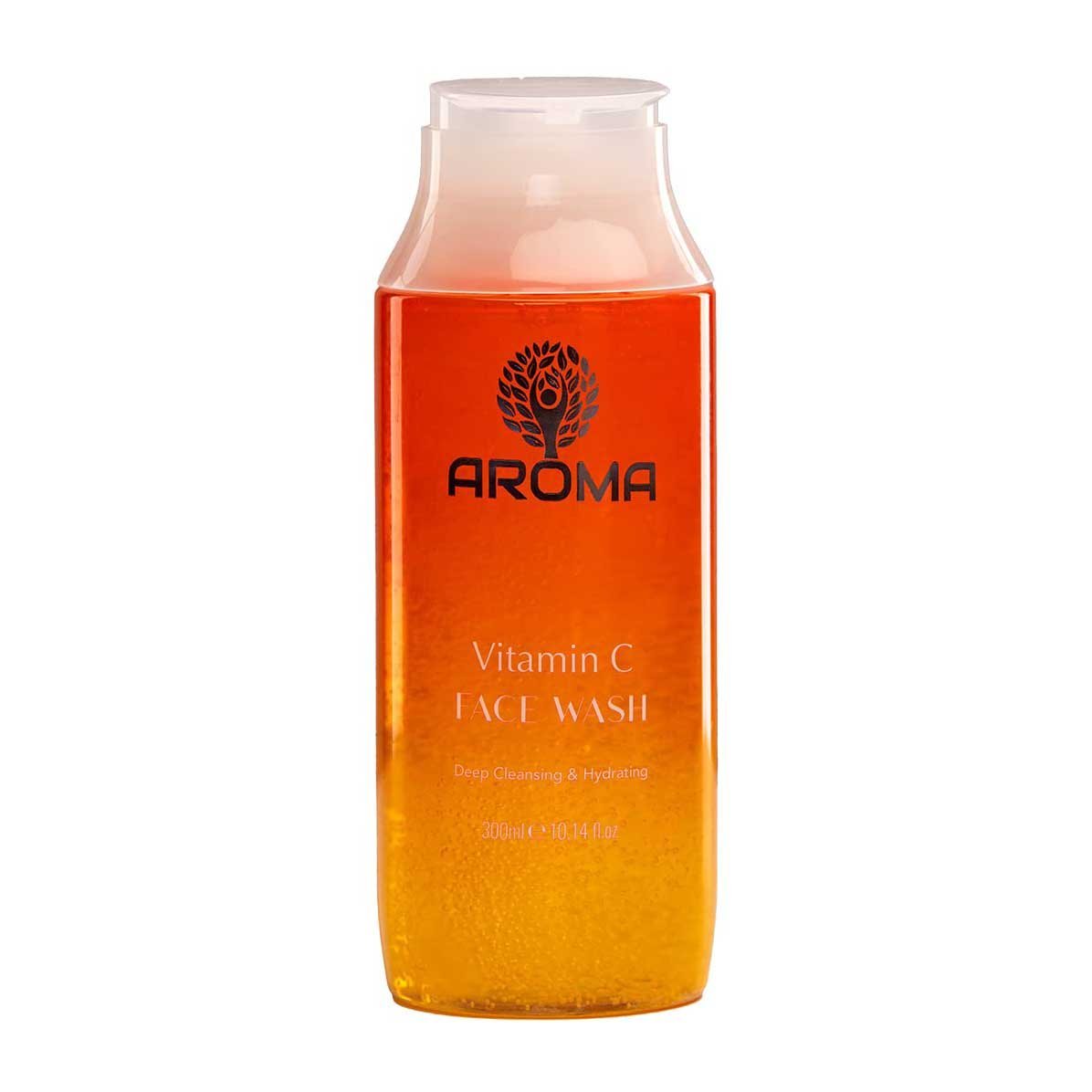 Aroma Vitamin C Face Wash – 300ml - Bloom Pharmacy