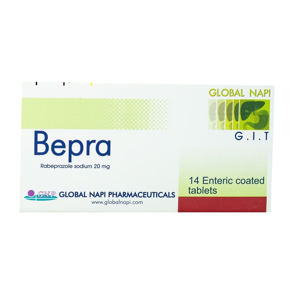 Bepra 20 mg - 14 Tablets - Bloom Pharmacy