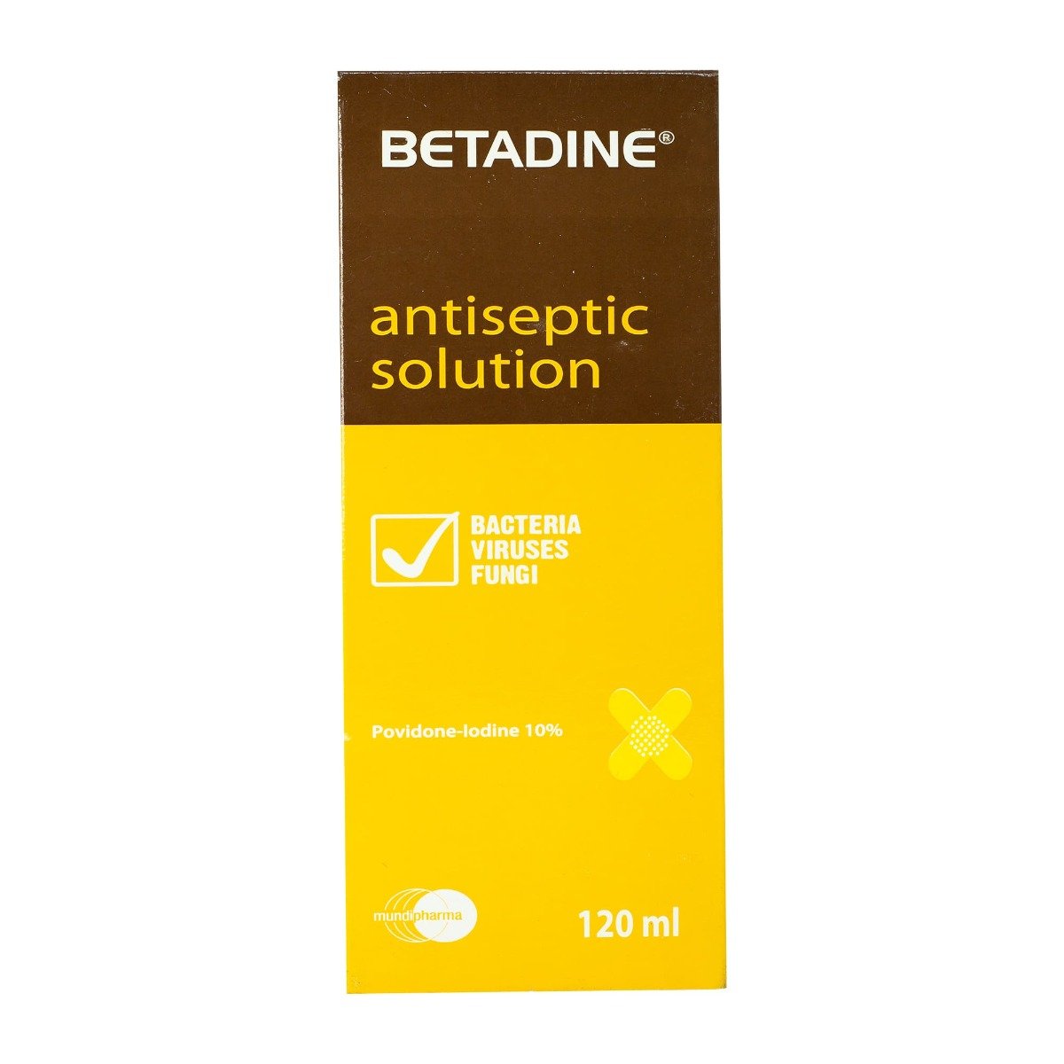 Betadine Antiseptic Solution - 120 ml - Bloom Pharmacy