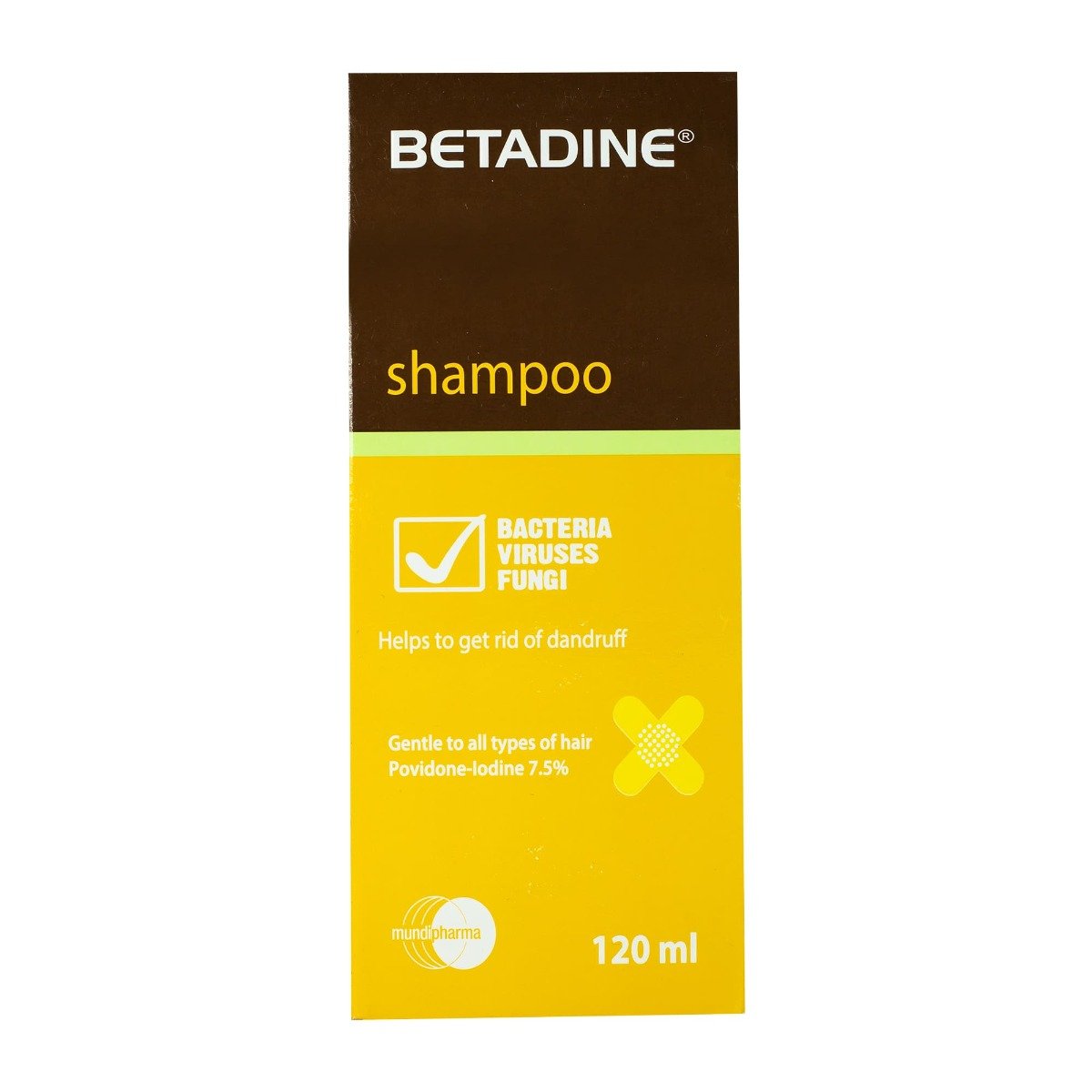 Betadine Shampoo - 120 ml - Bloom Pharmacy