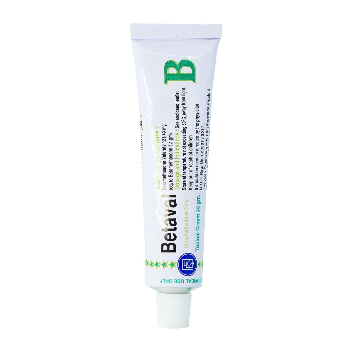 Betaval 0.1 % Cream - 20 gm - Bloom Pharmacy