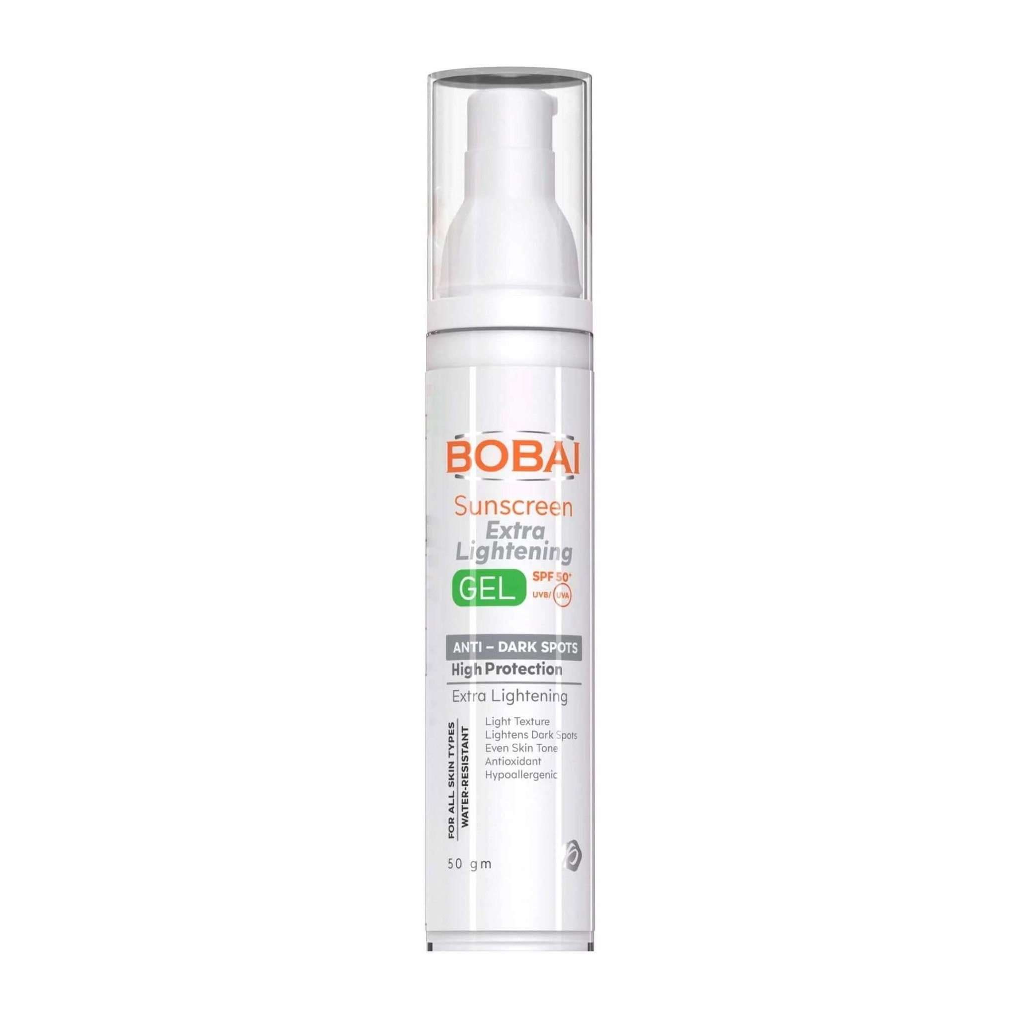 Bobai Extra Lightening SPF50+ Sunscreen Gel - 50gm - Bloom Pharmacy