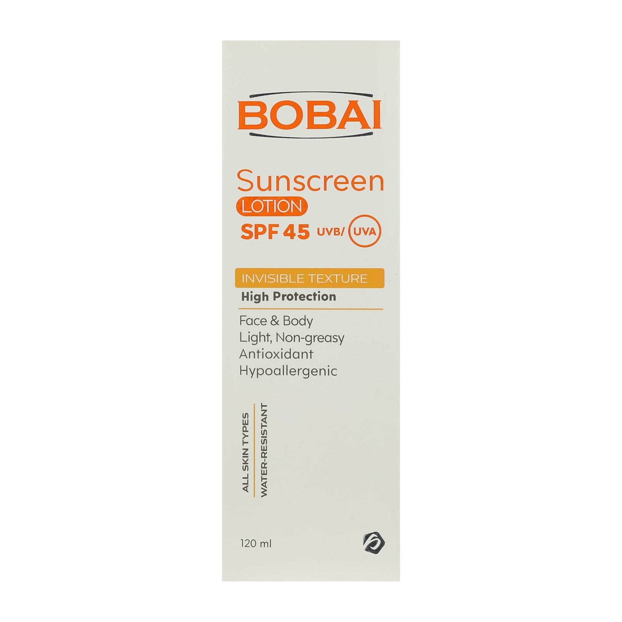 Bobai Invisible Texture SPF 45 Sunscreen Lotion - 120ml - Bloom Pharmacy