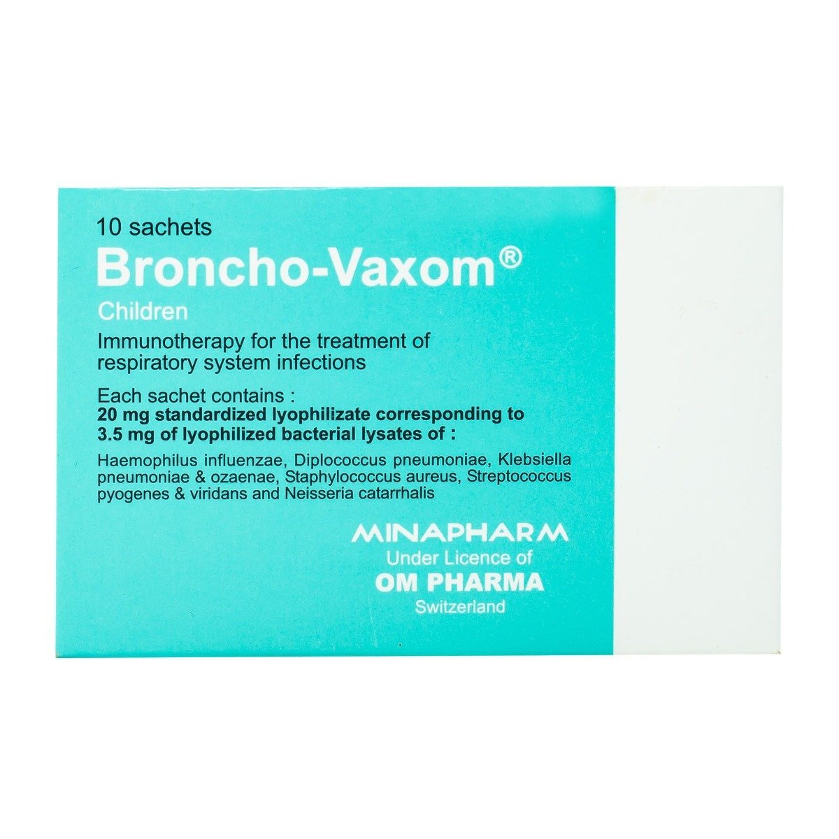 Broncho Vaxom 3.5 mg - 10 Sachets - Bloom Pharmacy