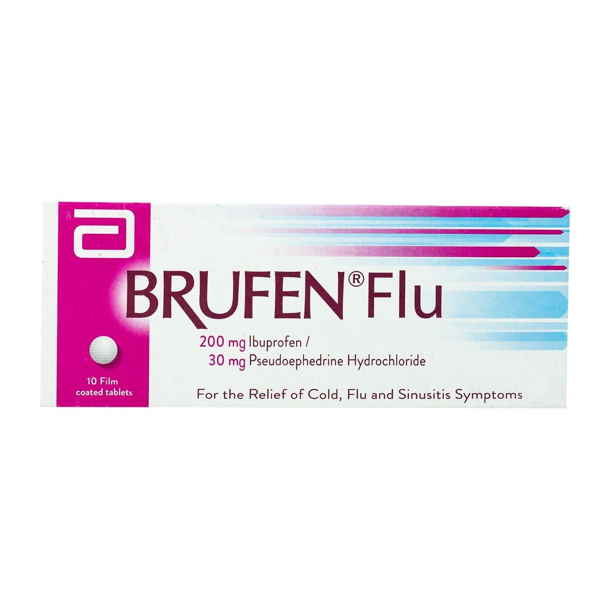 Brufen Flu 200 mg - 10 Tablets - Bloom Pharmacy