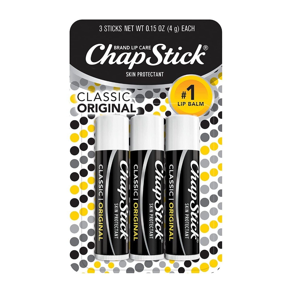 ChapStick Classic Original Lip Balm - 3 Sticks - Bloom Pharmacy