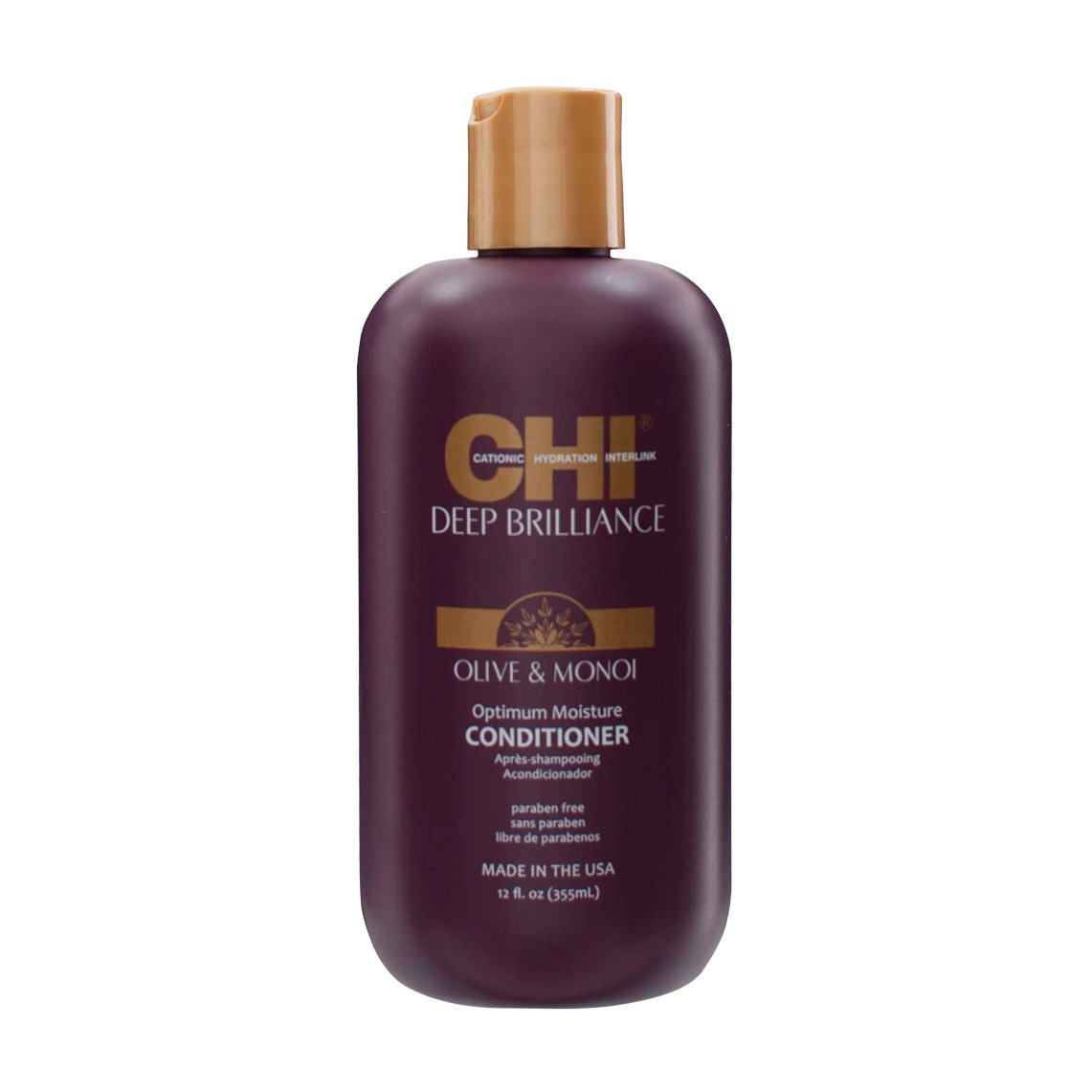 CHI Deep Brilliance Optimum Moisture Conditioner - 355ml - Bloom Pharmacy