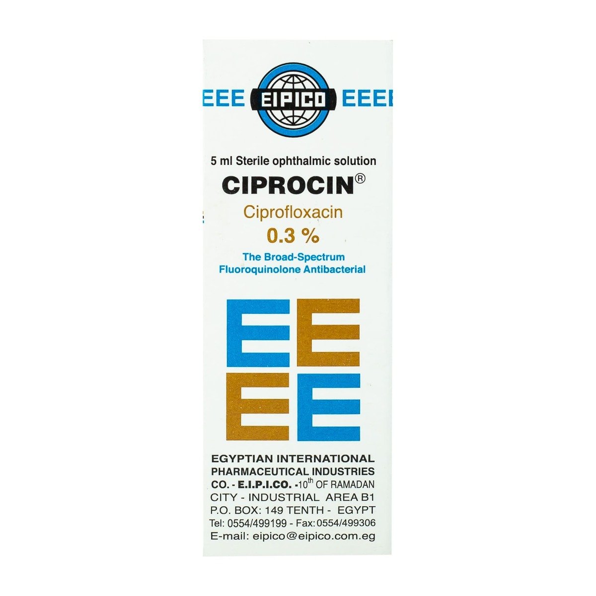 Ciprocin Eye Drops - 5 ml - Bloom Pharmacy