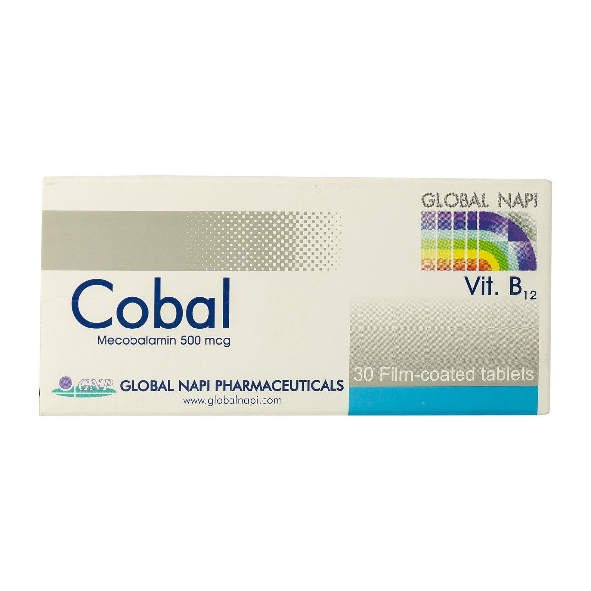 Cobal 500 mcg - 30 Tablets - Bloom Pharmacy