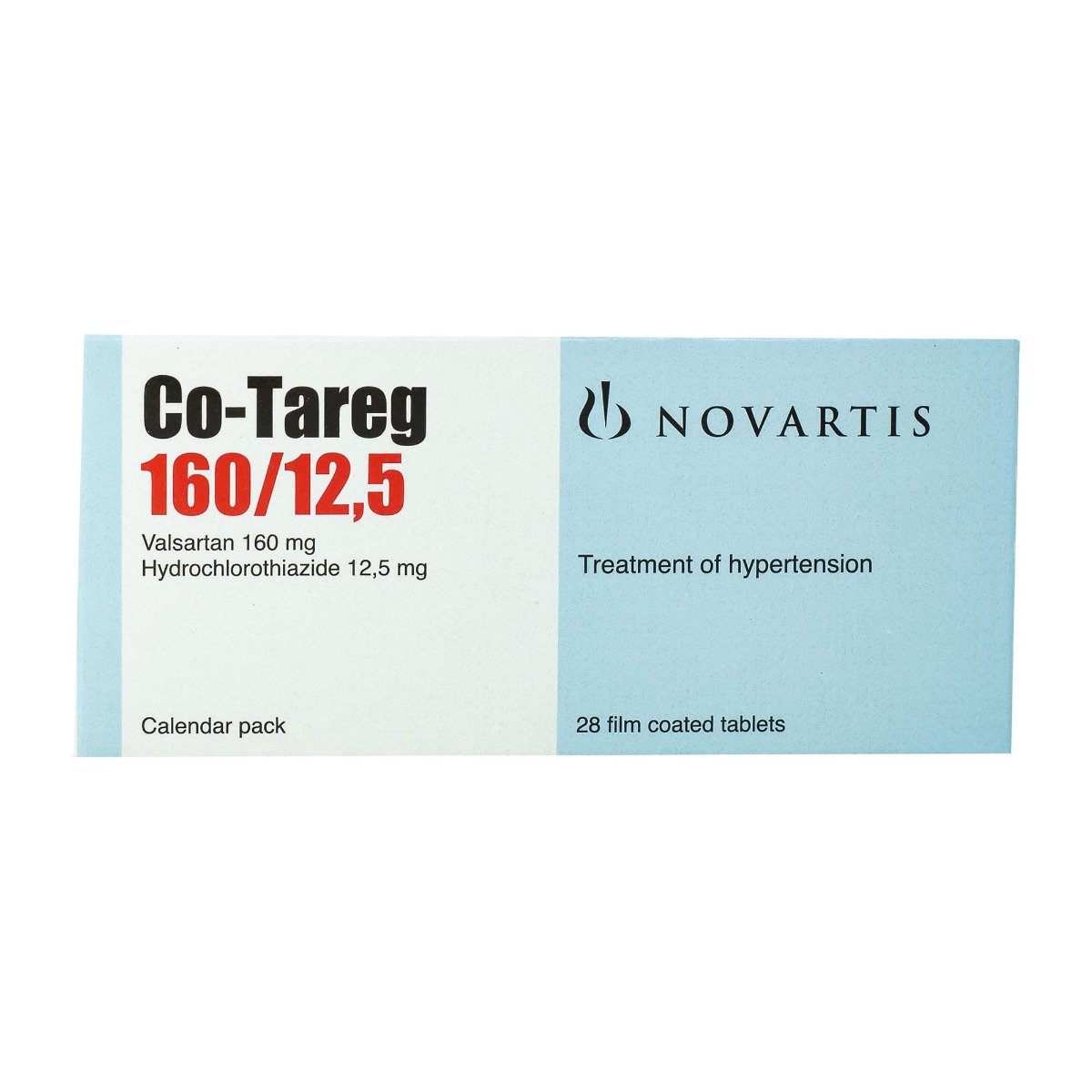 Cotareg 160 mg-12.5 mg - 28 Tablets - Bloom Pharmacy