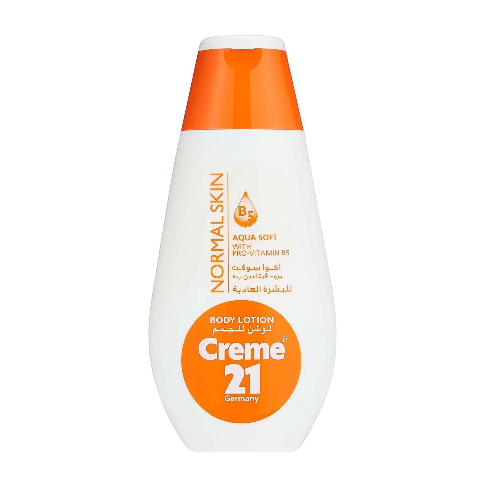 Creme 21 Aqua Soft Pro-Vitamin B5 Body Lotion For Normal Skin - 250ml - Bloom Pharmacy