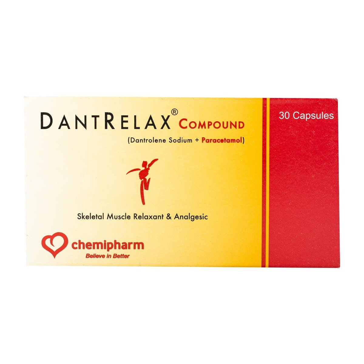 Dantrelax Compound - 30 Capsules - Bloom Pharmacy