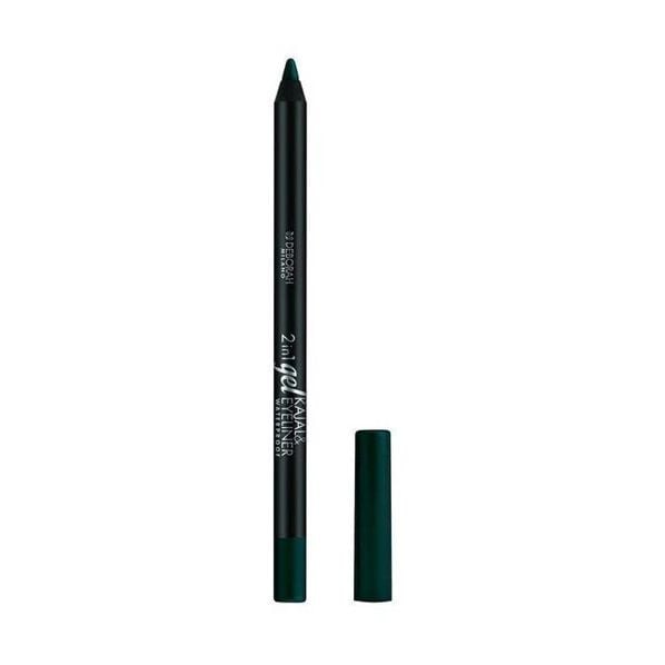 Deborah D 2 in 1 Gel Kajal & Eye Liner Pencil Waterproof - Bloom Pharmacy