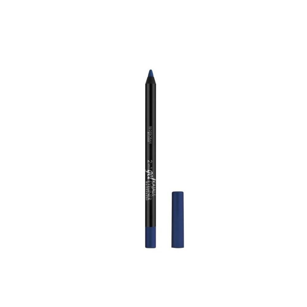 Deborah D 2 in 1 Gel Kajal & Eye Liner Pencil Waterproof - Bloom Pharmacy