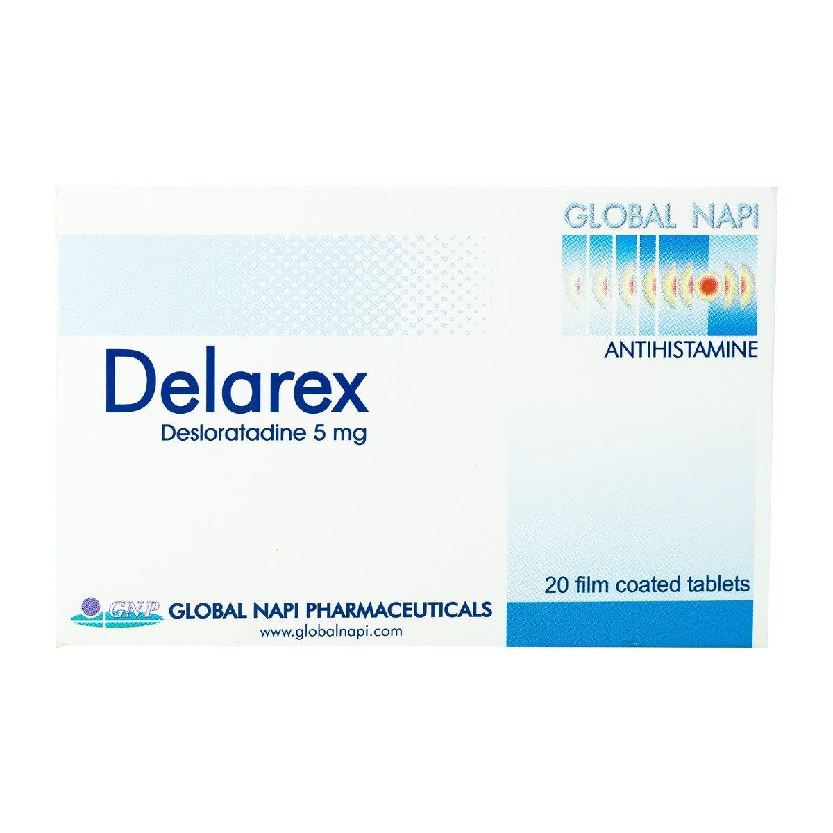 Delarex 5 mg - 20 Tablets - Bloom Pharmacy