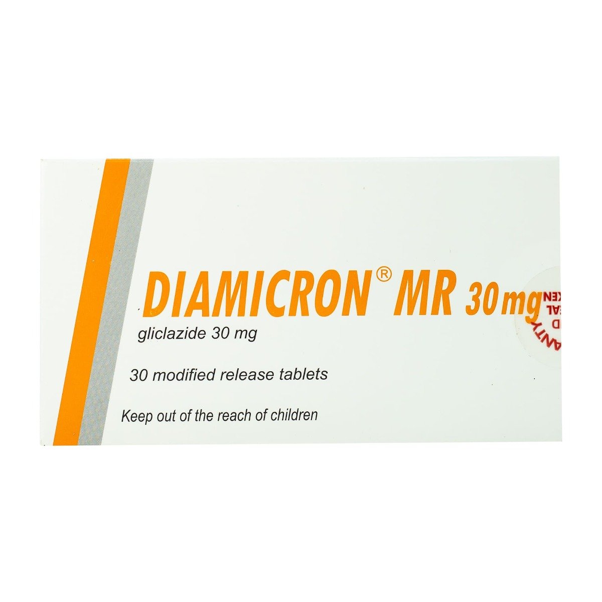Diamicron MR 30 mg - 30 Tablets - Bloom Pharmacy