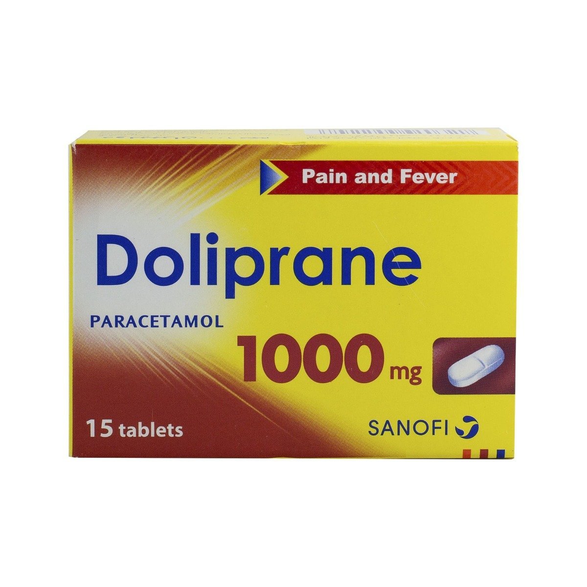 Dolipran 1 gm - 15 Tablets - Bloom Pharmacy