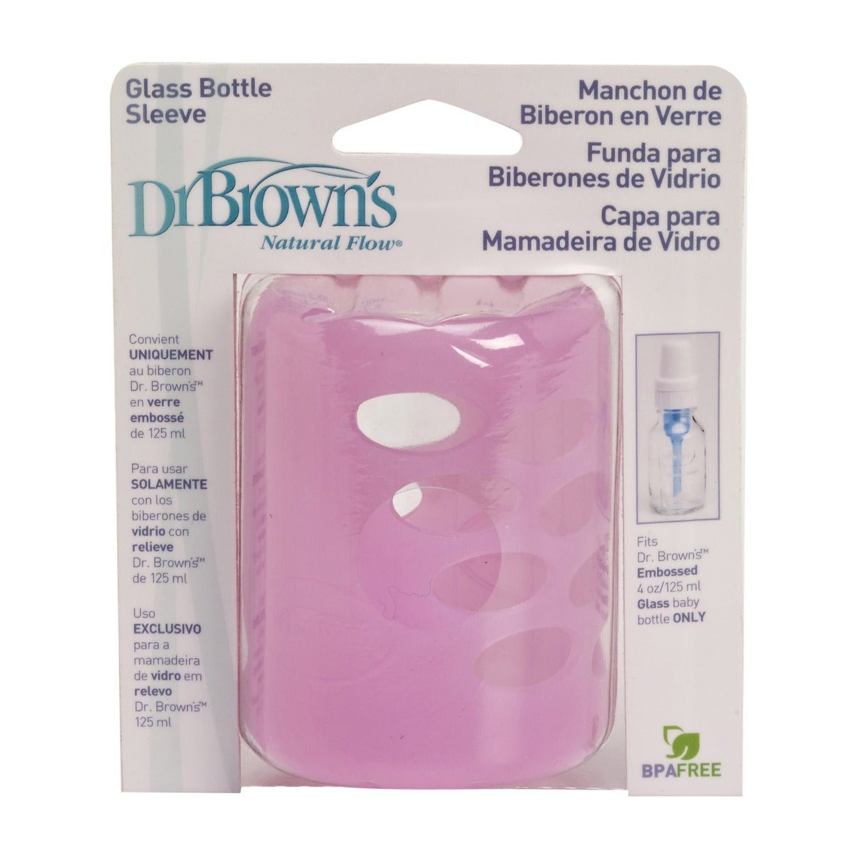 Dr. Brown's Glass Bottle Sleeves 125ml - Bloom Pharmacy