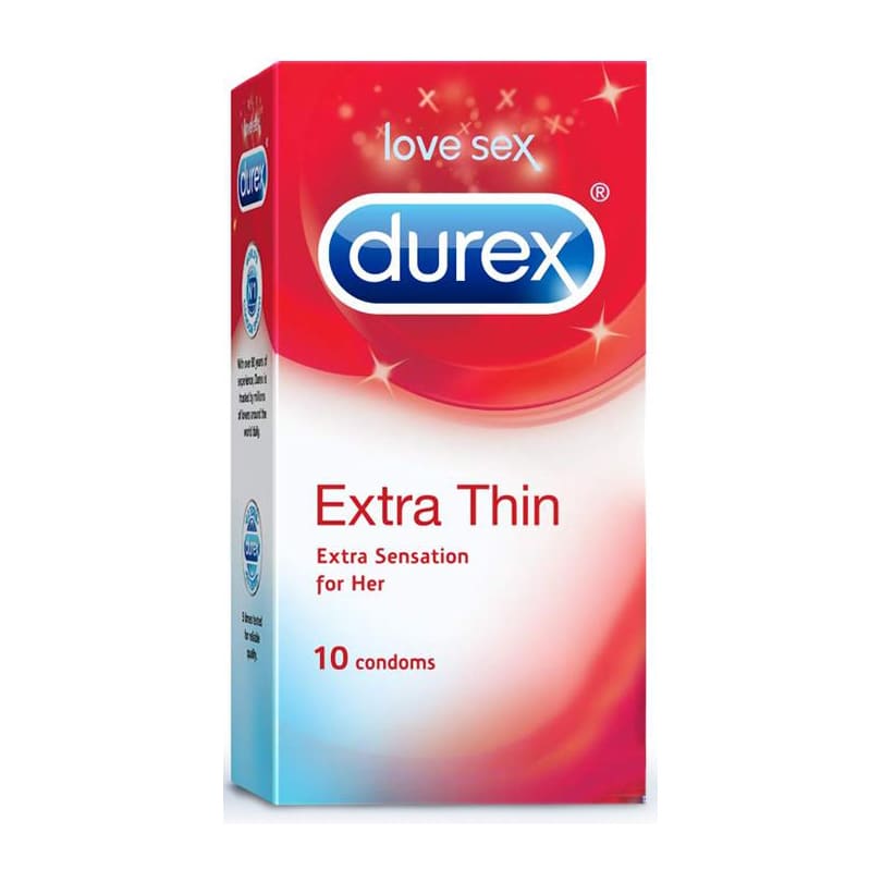 Durex Extra Thin Condoms - Bloom Pharmacy