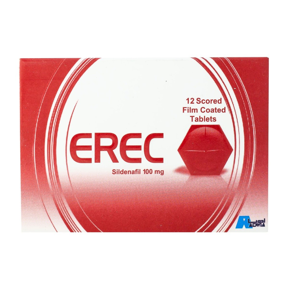 Erec 100 mg - 12 Tablets - Bloom Pharmacy