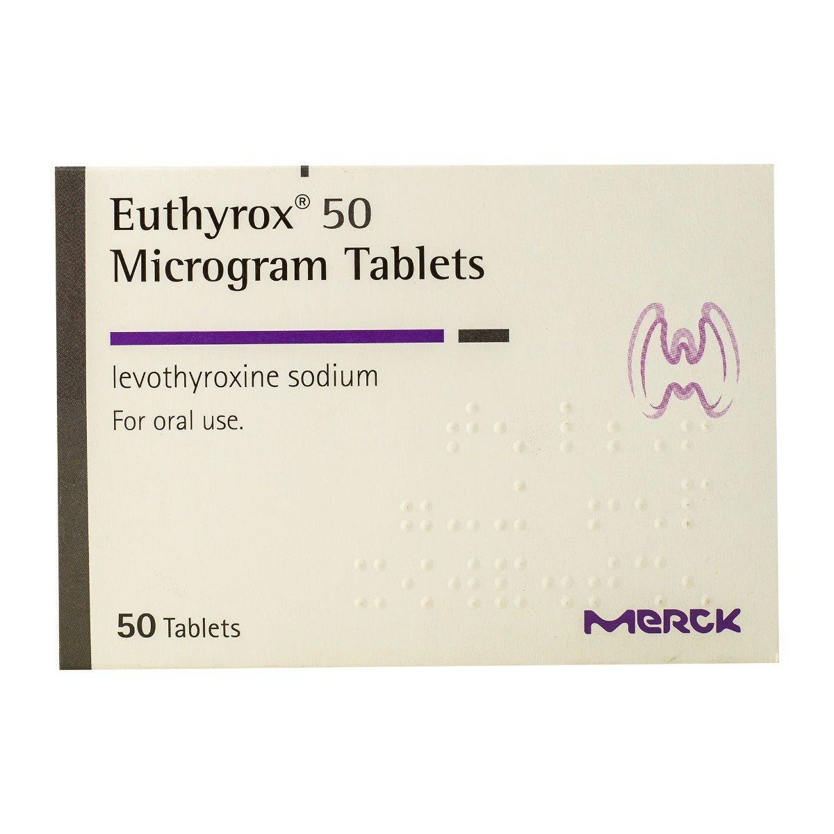 Euthyrox 50 mcg - 50 Tablets - Bloom Pharmacy