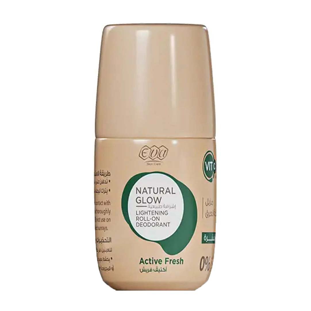 Eva Natural Glow Active Fresh Roll On Deodorant - 60gm - Bloom Pharmacy