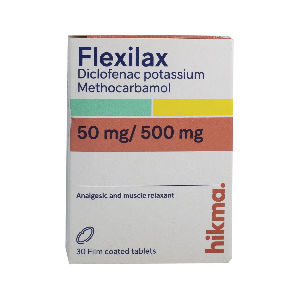 Flexilax 50 mg-500 mg - 30 Tablets - Bloom Pharmacy