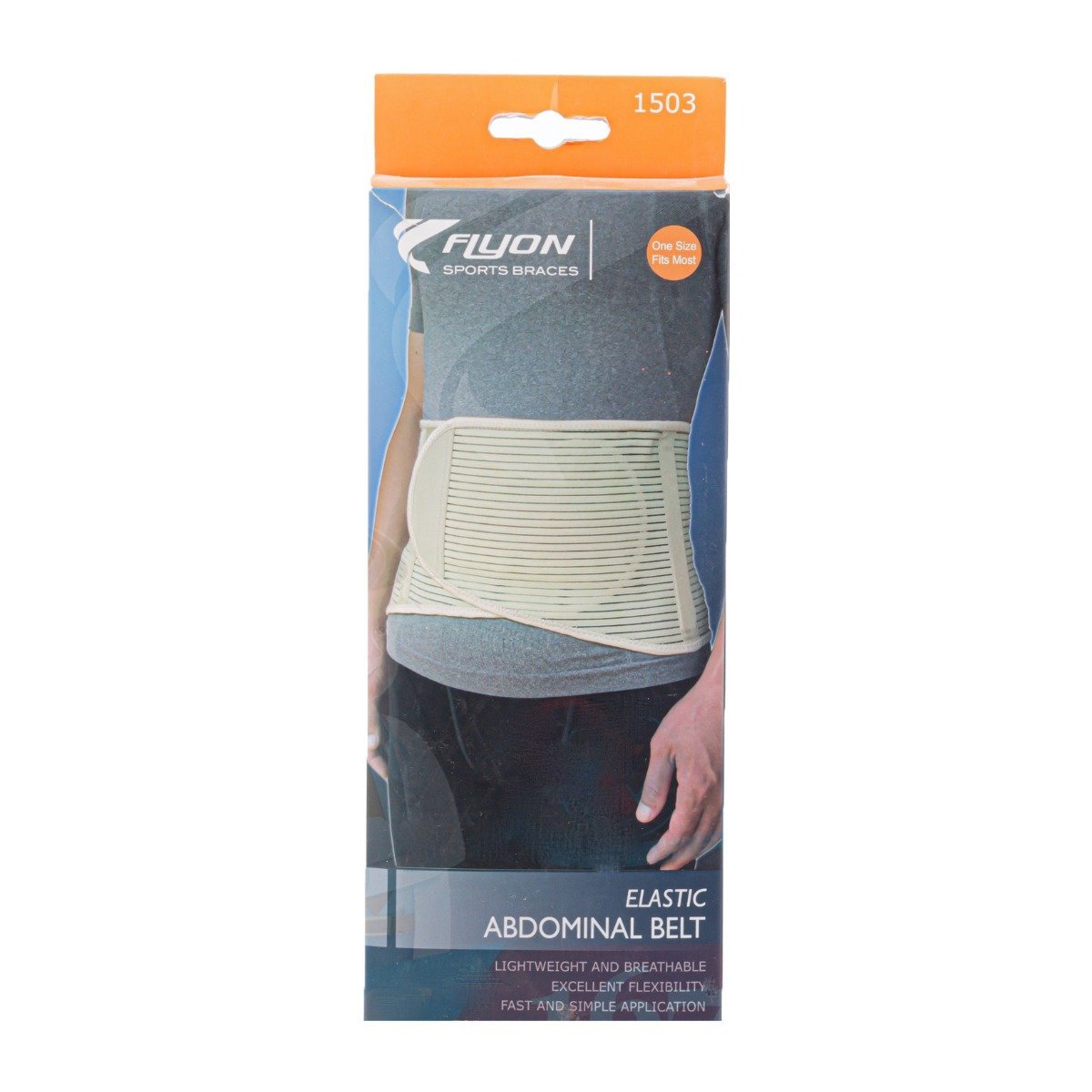 Flyon Elastic Abdominal Belt One Size - Bloom Pharmacy