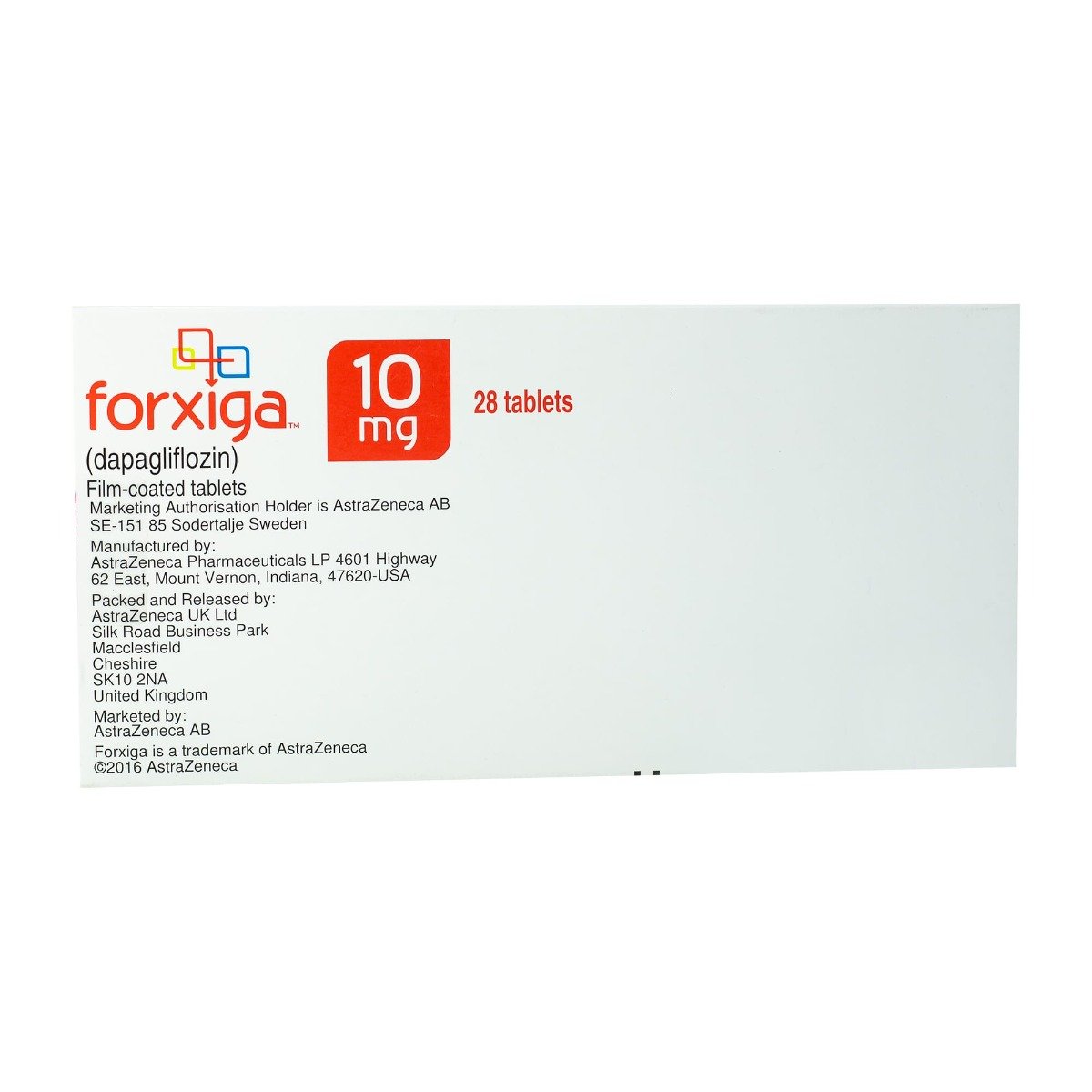 Forxiga 10 mg - 28 Tablets - Bloom Pharmacy