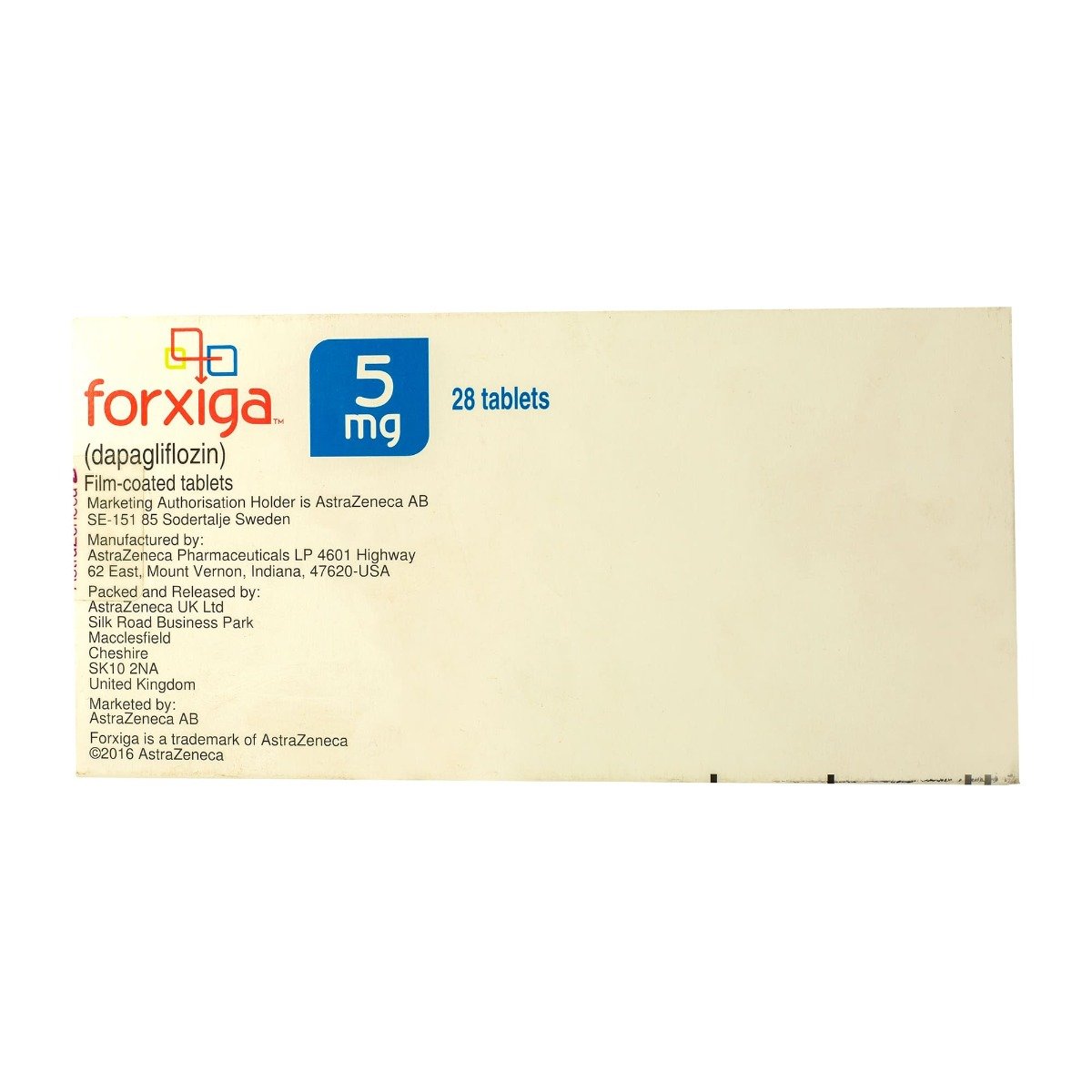 Forxiga 5 mg - 28 Tablets - Bloom Pharmacy