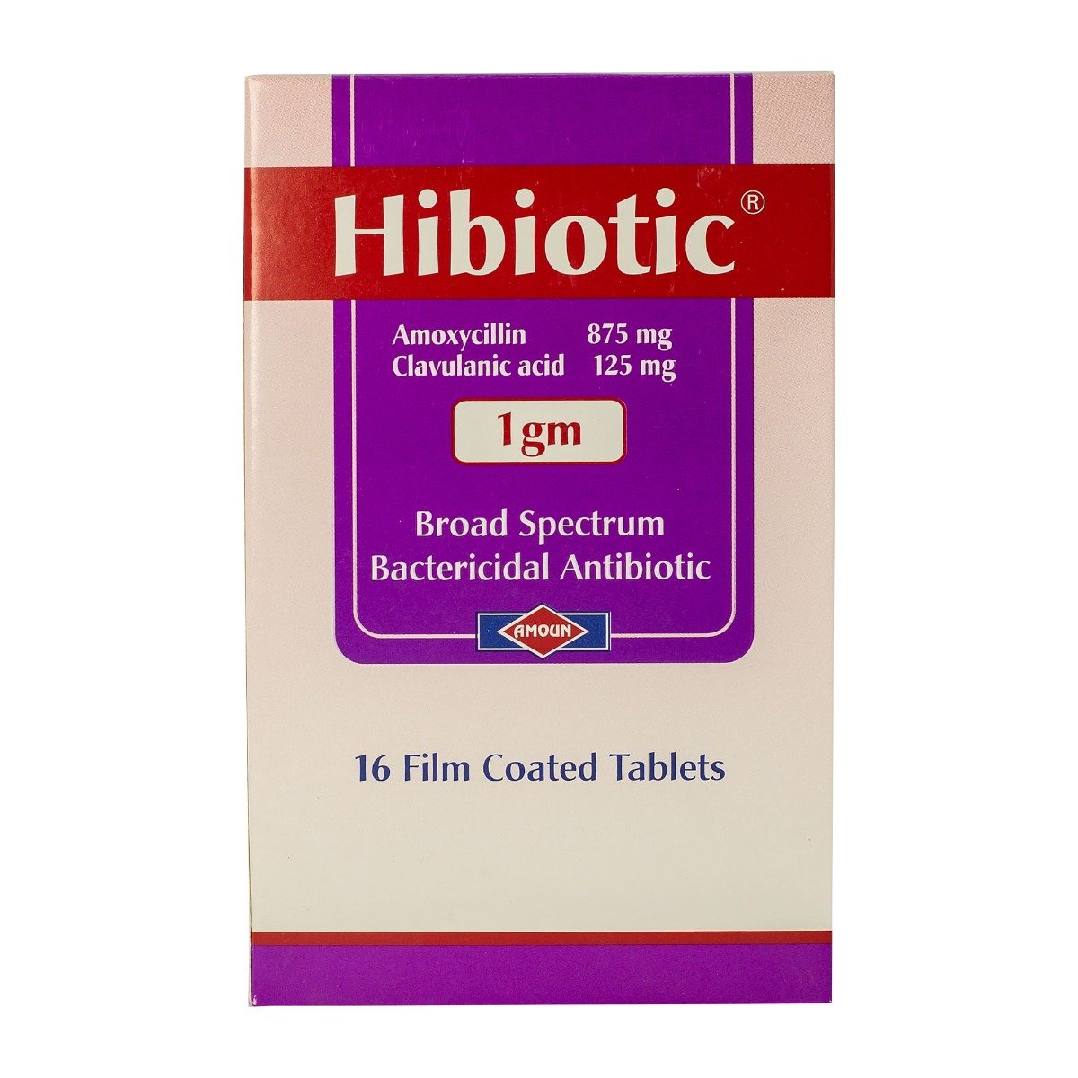 Hibiotic 1 gm - 16 Tablets