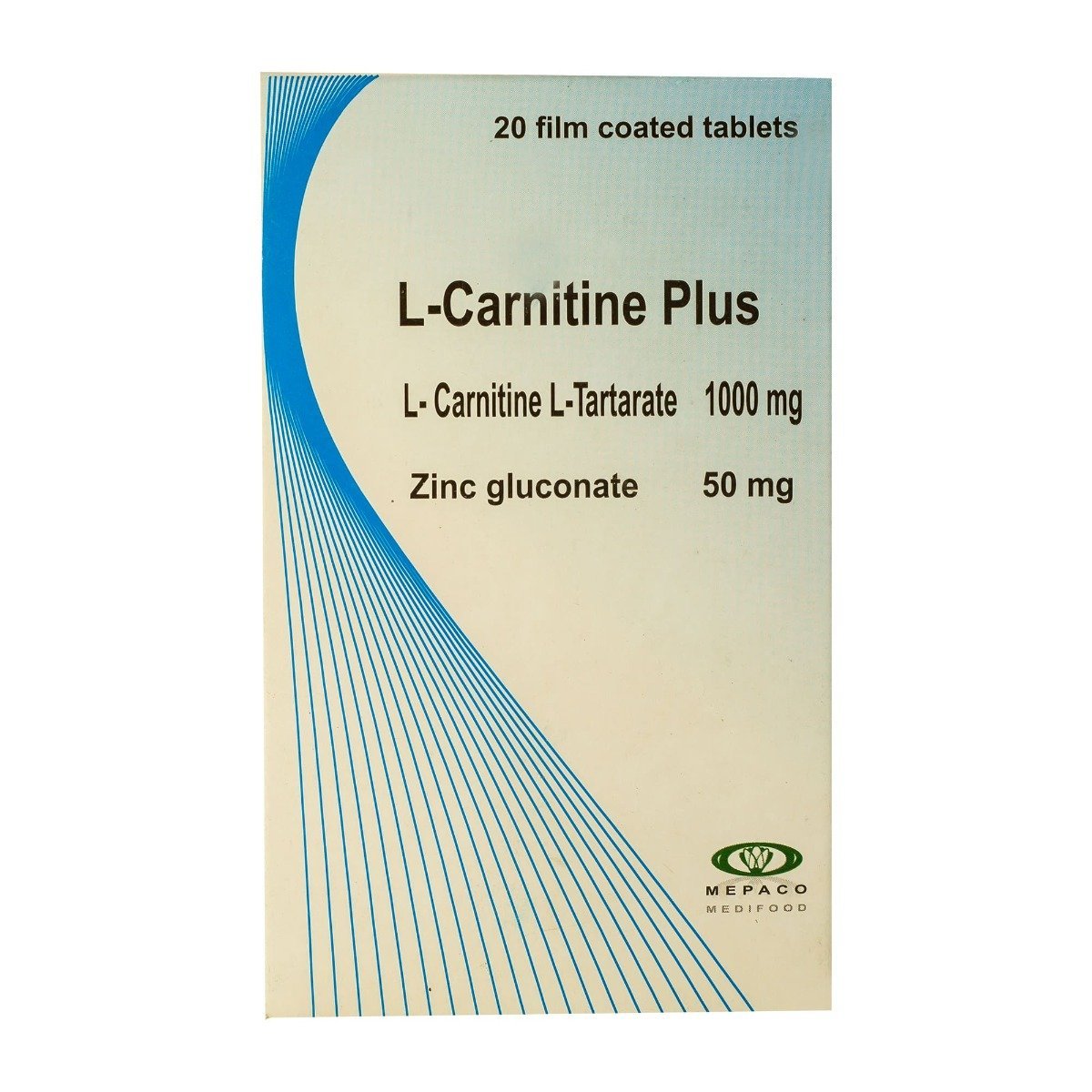 L Carnitine Plus - 20 Tablets - Bloom Pharmacy