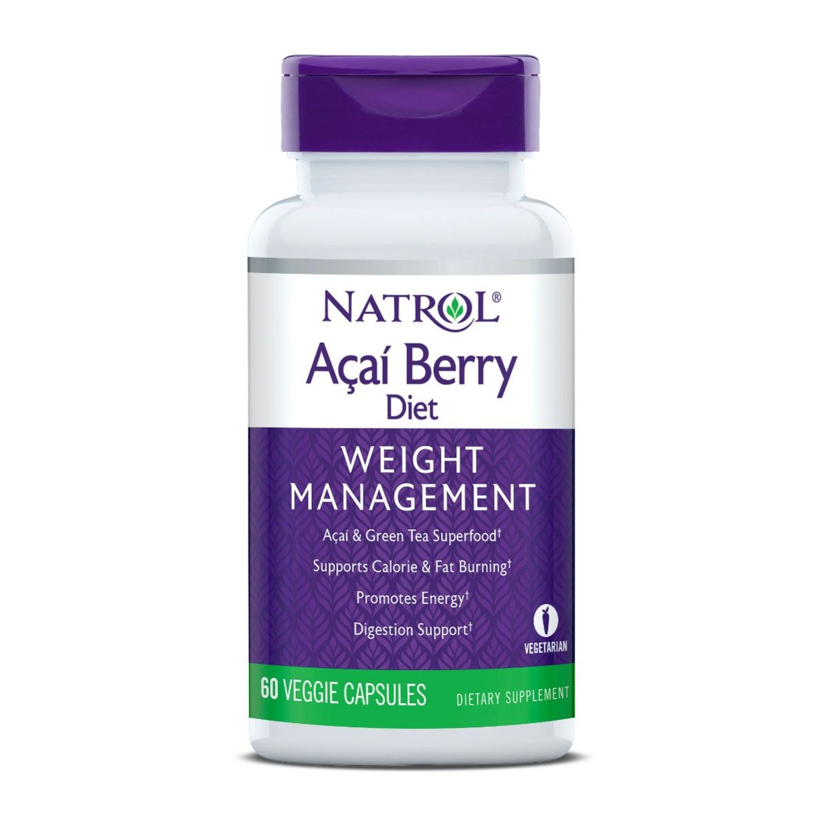 Natrol Acai Berry Diet Weight Management 60 Capsules Bloom