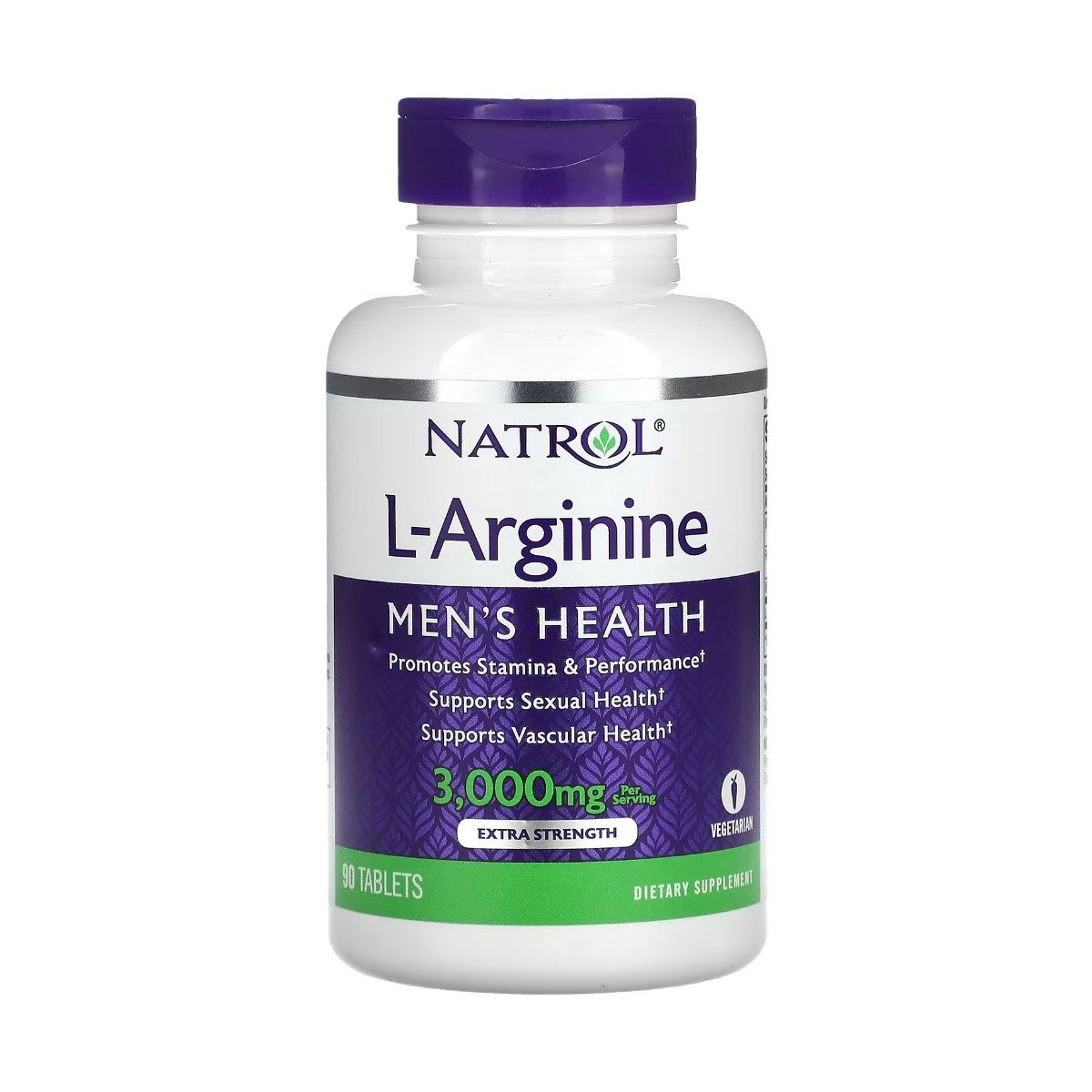 Natrol L-Arginine Men's Health - 90 Tablets - Bloom Pharmacy