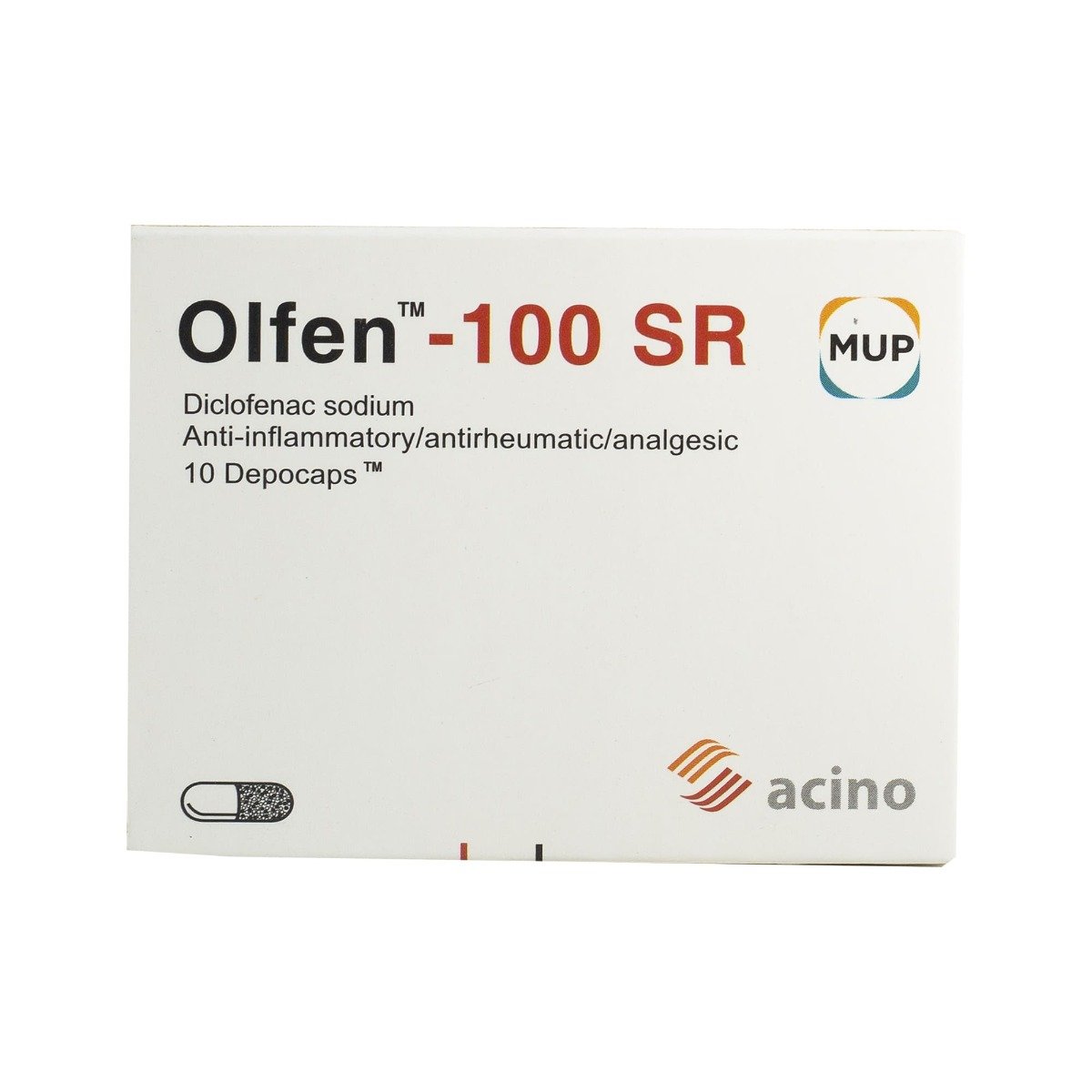 Olfen 100 mg SR - 10 Capsules - Bloom Pharmacy