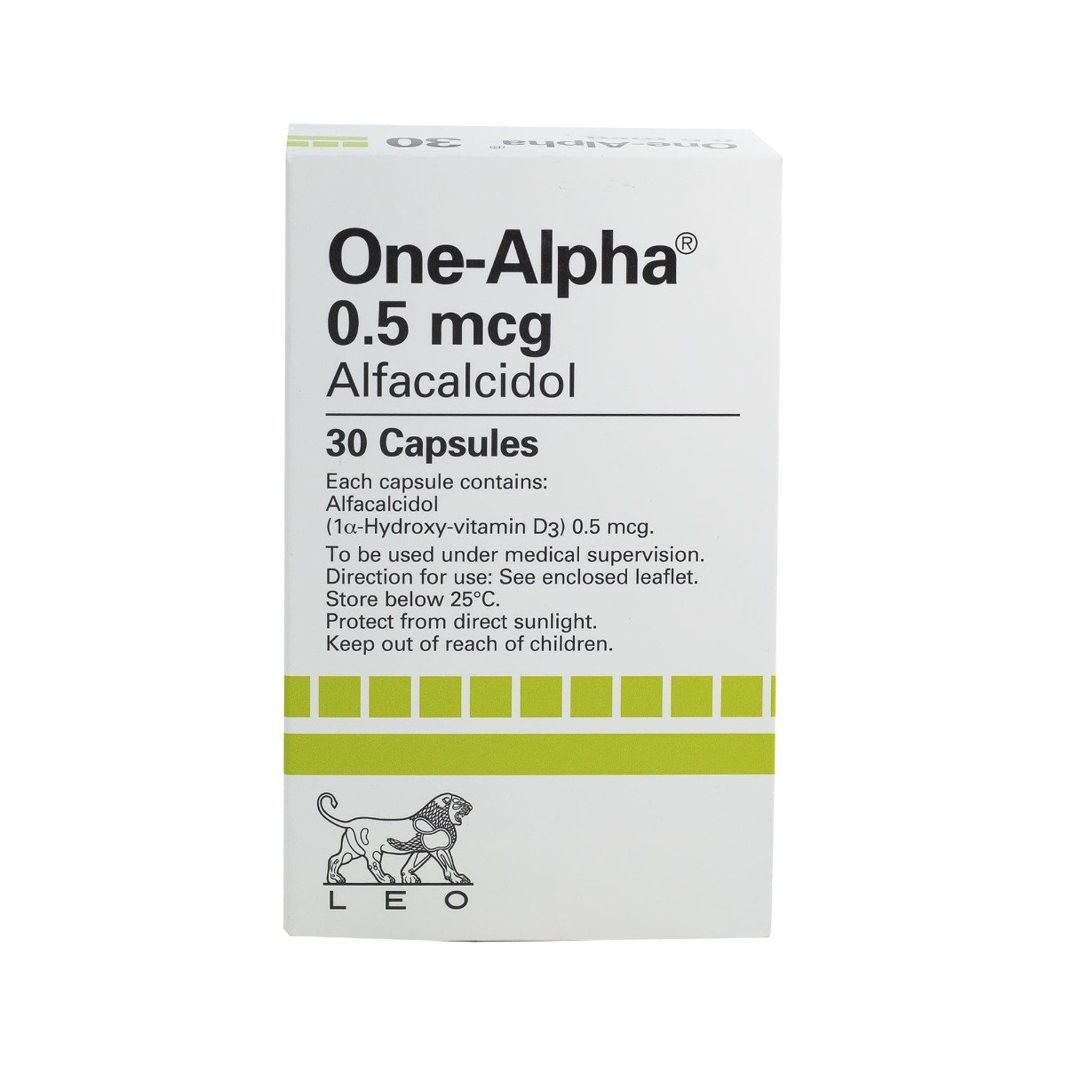 One Alpha 0.5 mcg - 30 Capsules - Bloom Pharmacy