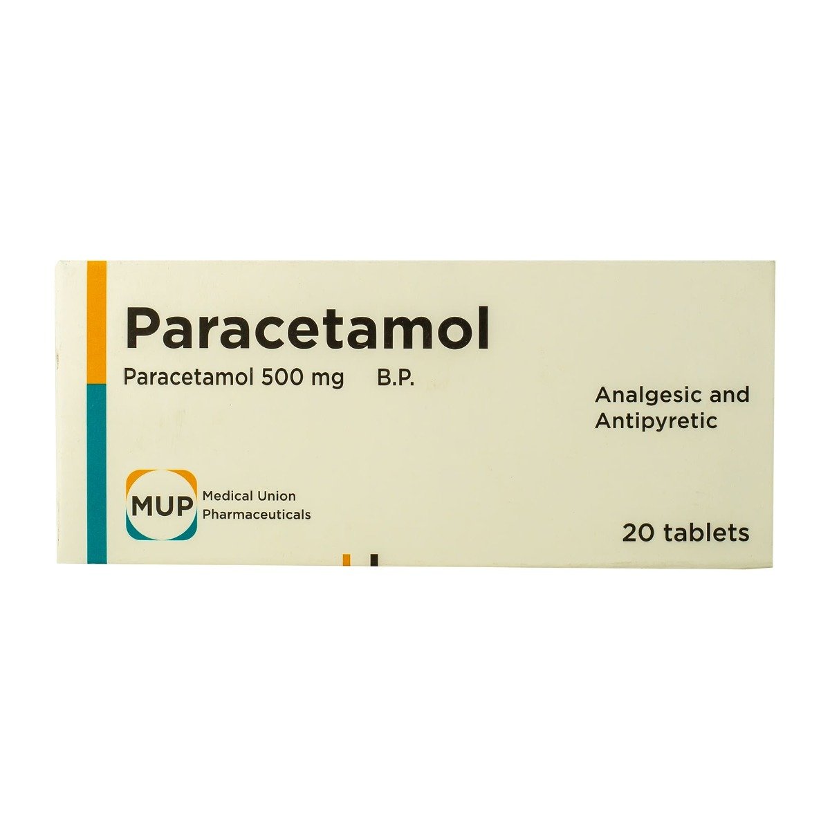 Paracetamol 500 mg - 20 Tablets - Bloom Pharmacy