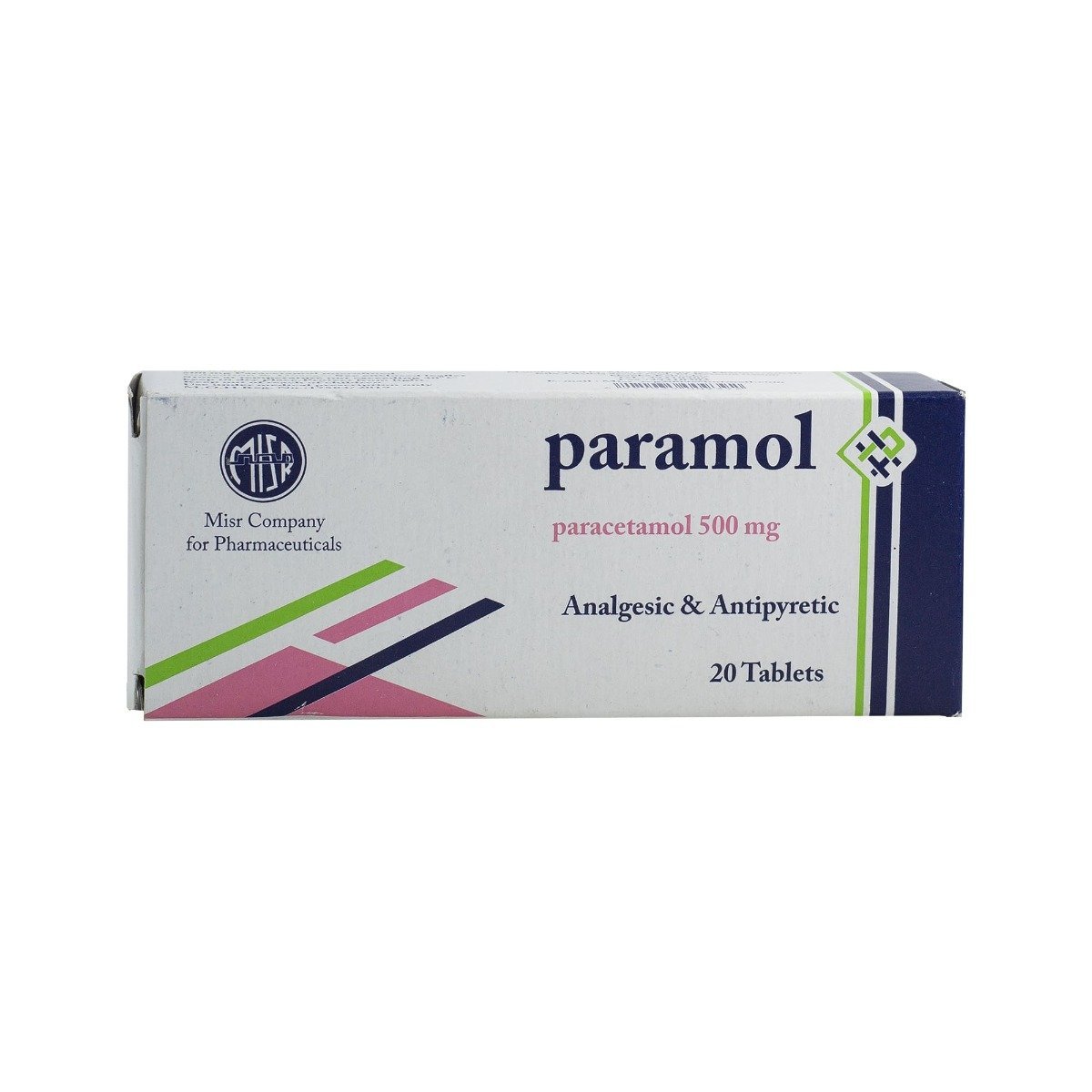 Paramol 500 mg - 20 Tablets - Bloom Pharmacy